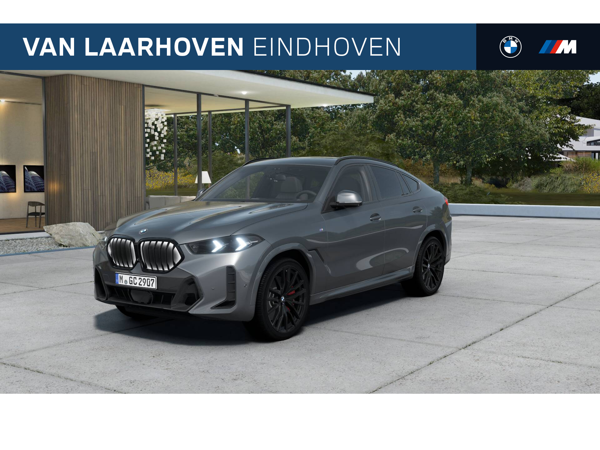 BMW X6 xDrive40i High Executive M Sport Automaat / Panoramadak Sky Lounge / Trekhaak / Massagefunctie / Adaptief M Onderstel Professional / Parking Assistant Professional / Bowers & Wilkins