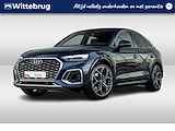 Audi Q5 Sportback 50 TFSI e 299pk quattro S edition | Nieuw 96k | Luchtvering | Fijnnappa leder met ruitstiksel | Memory | Topview | Trekhaak | Carbon exterieurpakket | 21" LM velgen | Bang & Olufsen | OLED achterlichten | Matrix