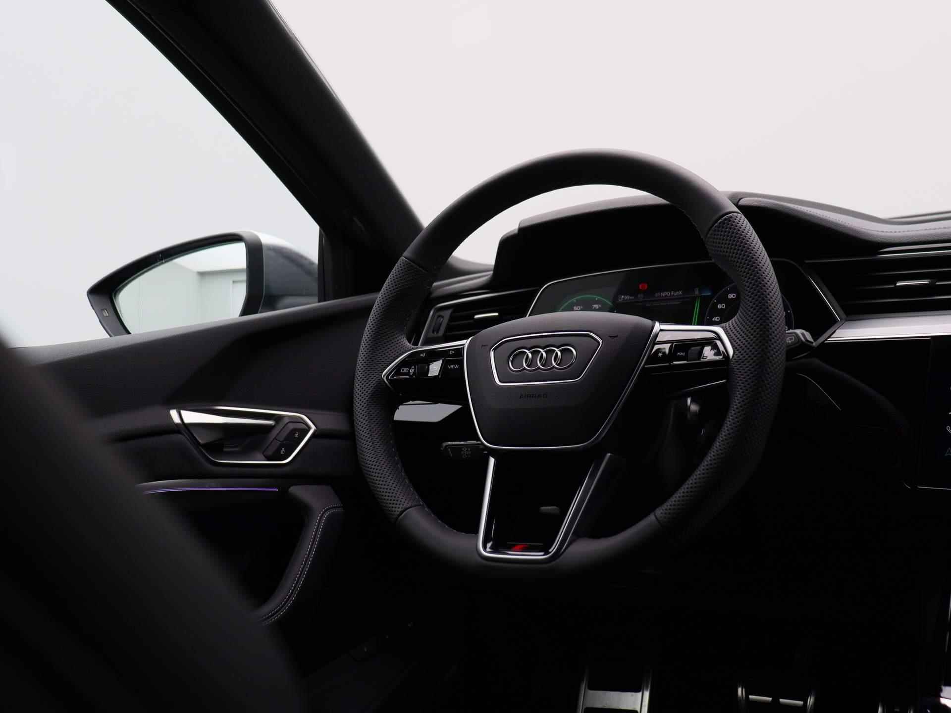 Audi Q8 e-tron S quattro SQ8 115 kWh Navigatie | Camera | Leder | Stoelverwarming | Panorama dak | Cruise Controle | - 11/69