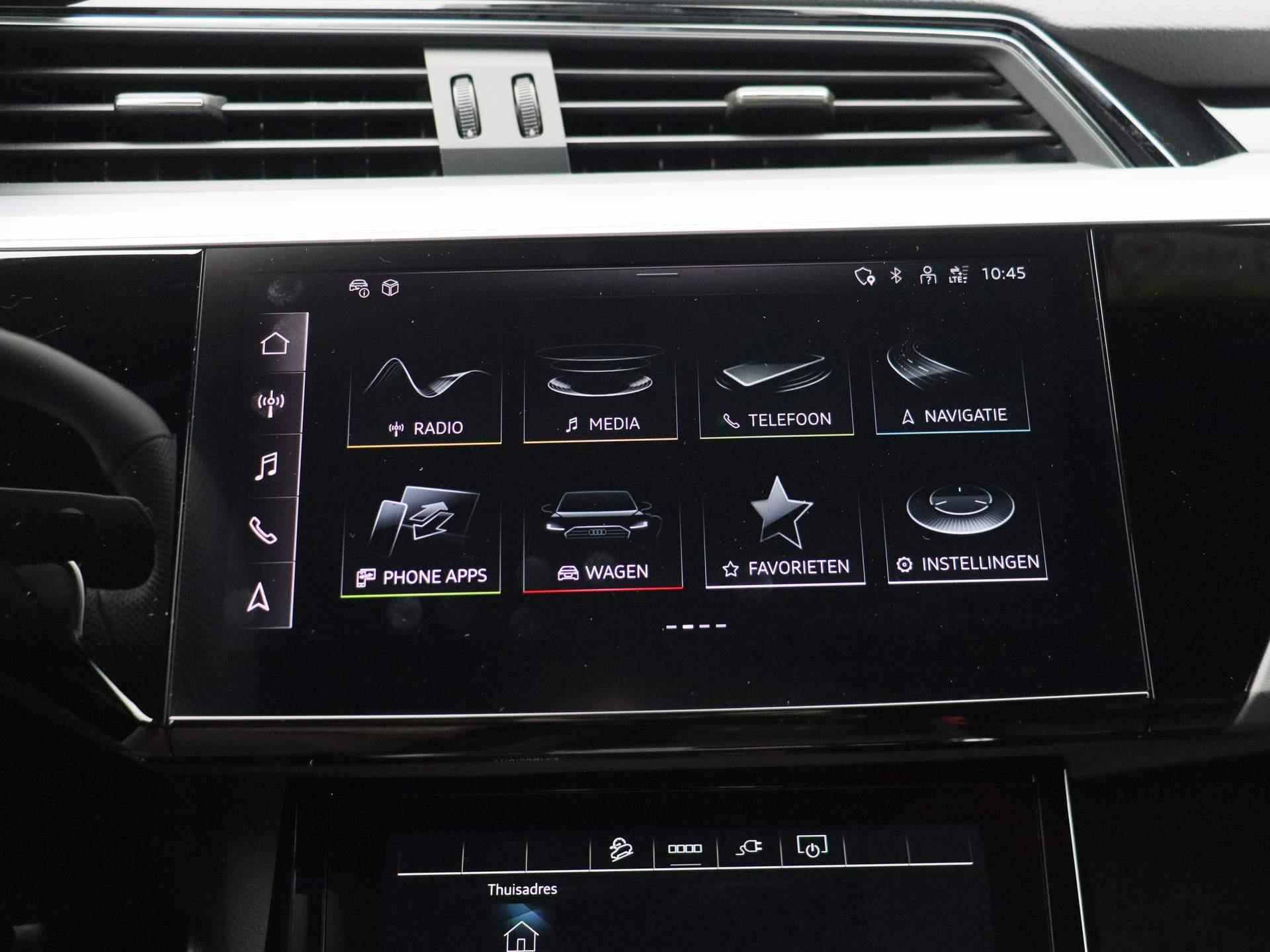 Audi Q8 e-tron S quattro SQ8 115 kWh Navigatie | Camera | Leder | Stoelverwarming | Panorama dak | Cruise Controle | - 32/69