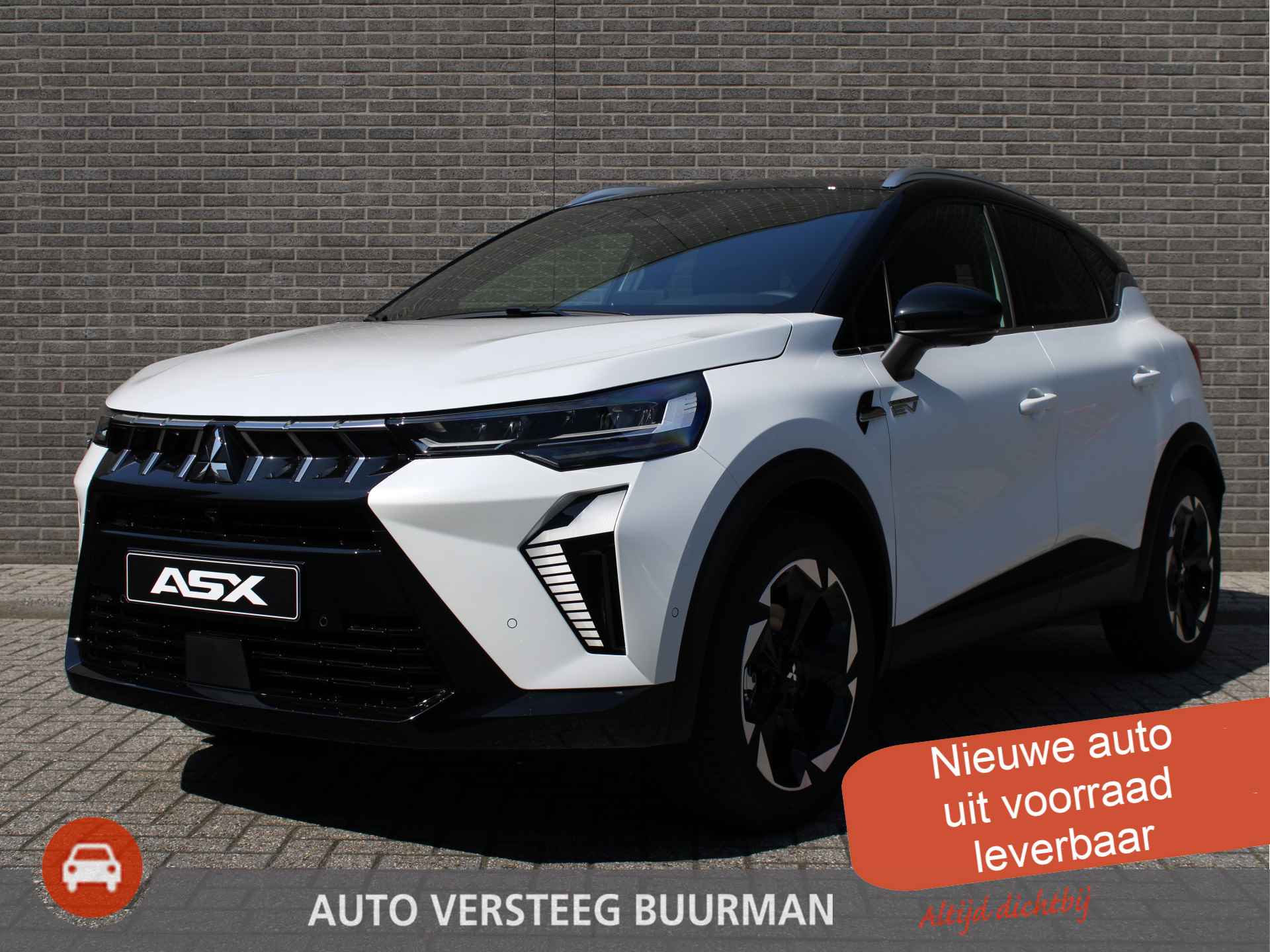 Mitsubishi ASX 1.6 HEV AT First Edition Automaat, NIEUW! FACELIFT 2024! tot 8 jaar fabrieksgarantie, Adaptive CruiseControl, Google Navigatie, Verw. voorruit - 1/42