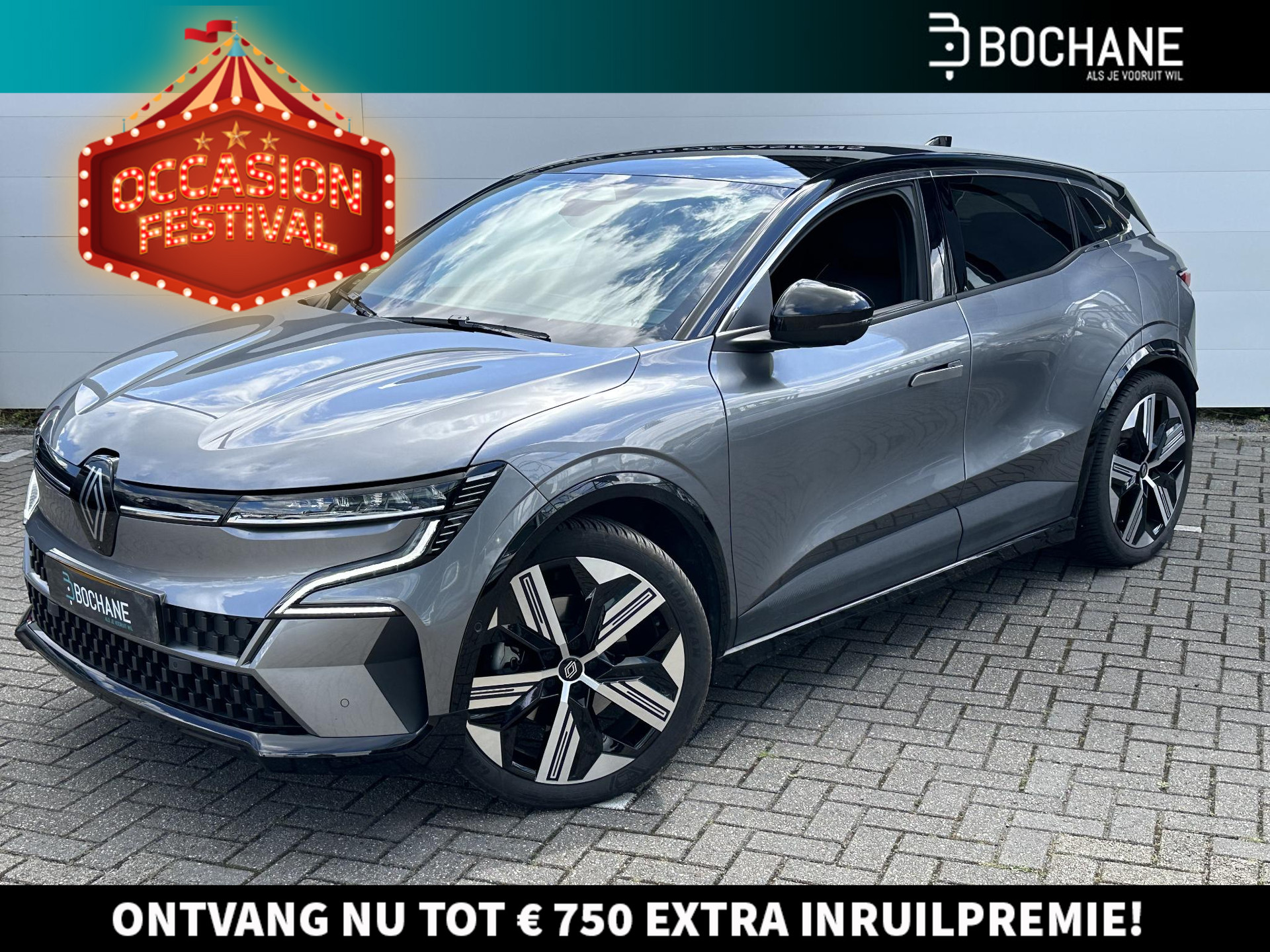 Renault Megane E-Tech EV60 Optimum Charge Iconic | Leder | Winterpack | Camera | Harman & Kardon | Pack Augmented Vision & Advanced Driving Assist | Geen Import!