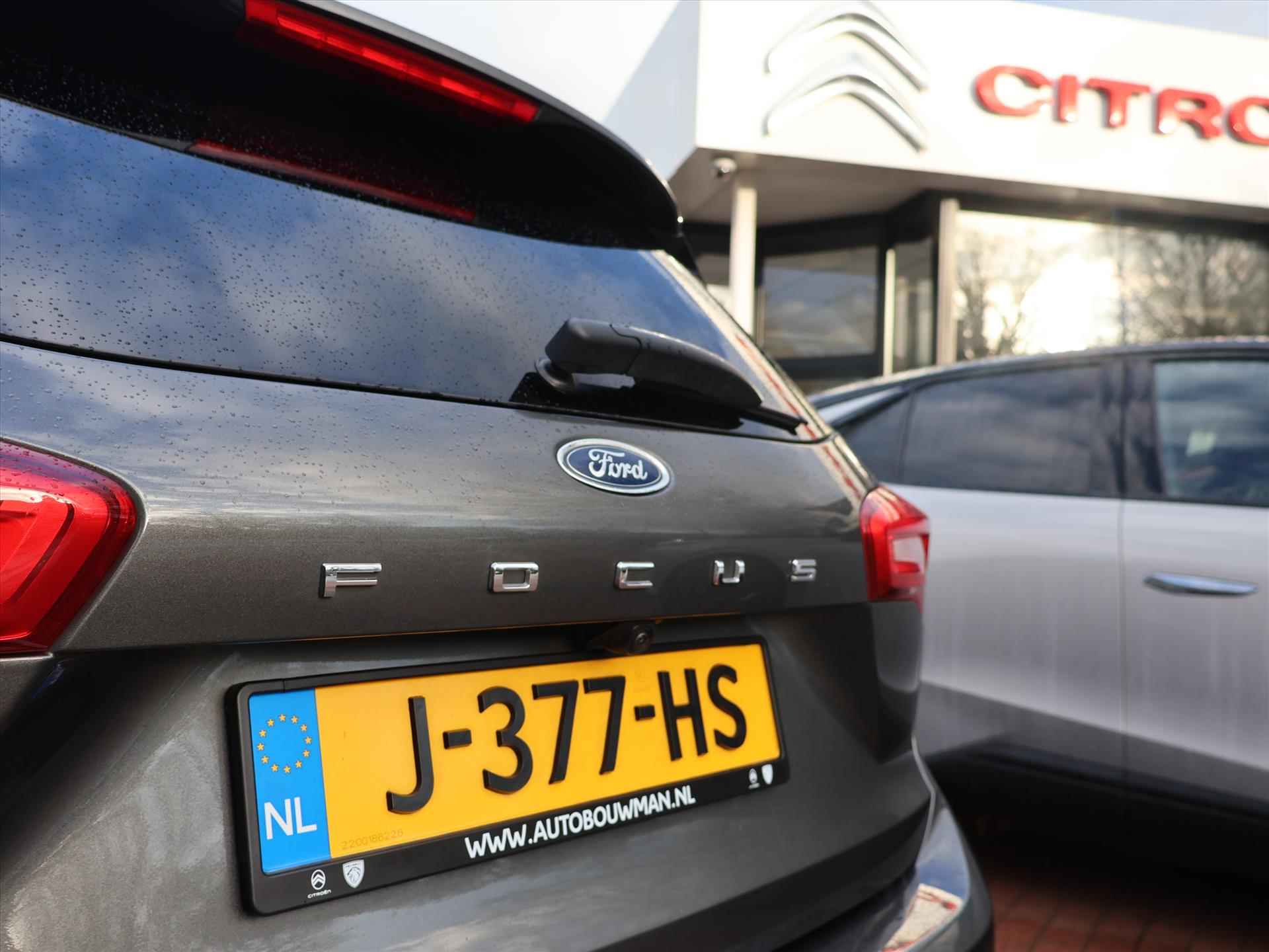 FORD Focus Wagon EcoBoost 125PK Automaat ST-Line, Rijklaarprijs | Stoelverwarming | Trekhaak | Keyless - 50/63