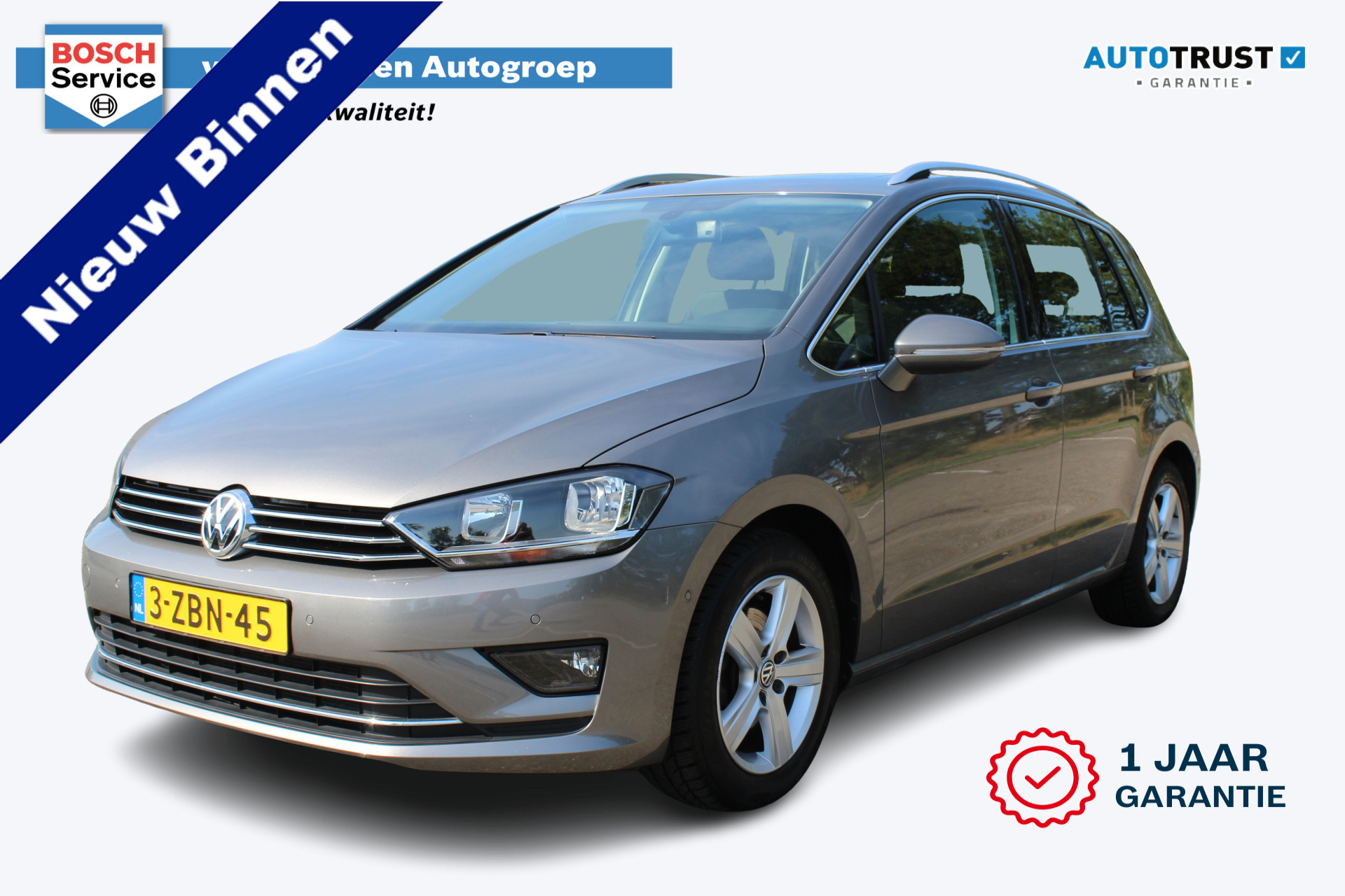 Volkswagen Golf 1.2 TSI Sportsvan Highline Incl. 12 Maanden garantie Schuifdak/Trekhaak/Airco.