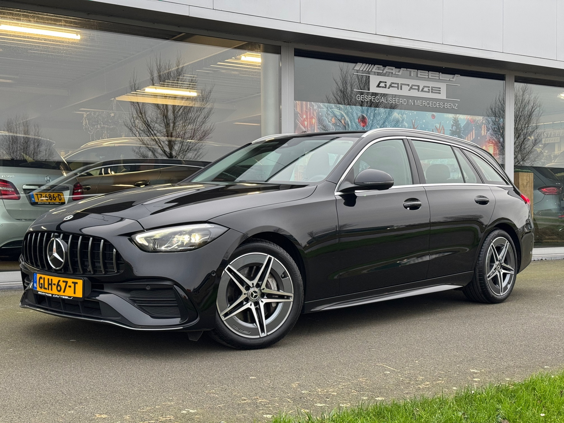 Mercedes-Benz C-klasse Estate 180 AMG Line automaat , achteruitrijcamera , Apple-arplay