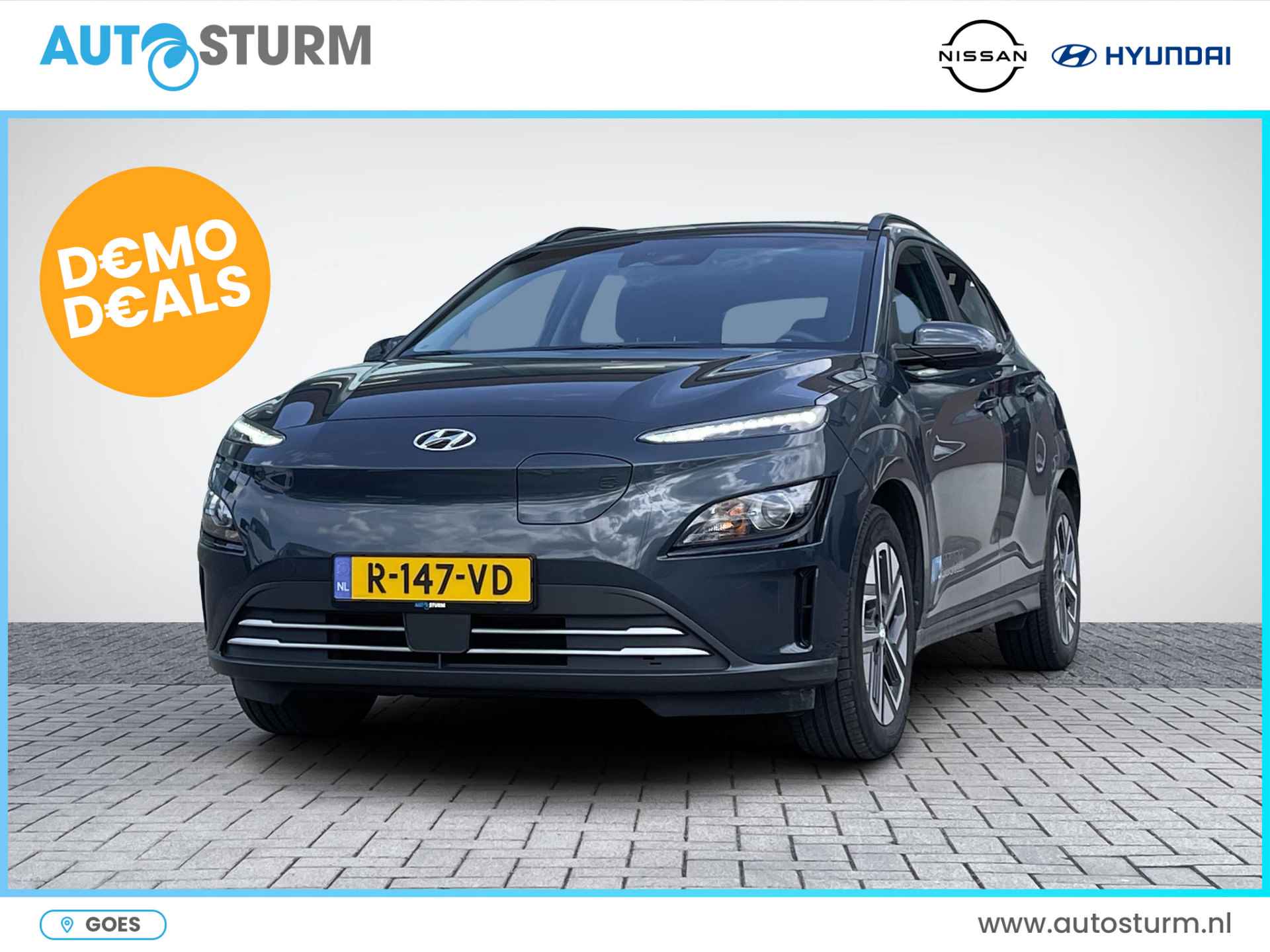 Hyundai Kona EV Fashion 39 kWh *SUBSIDIE MOGELIJK* | Head-Up Display | Adapt. Cruise Control | Premium Audio | Navigatie | Camera | Rijklaarprijs! - 1/24