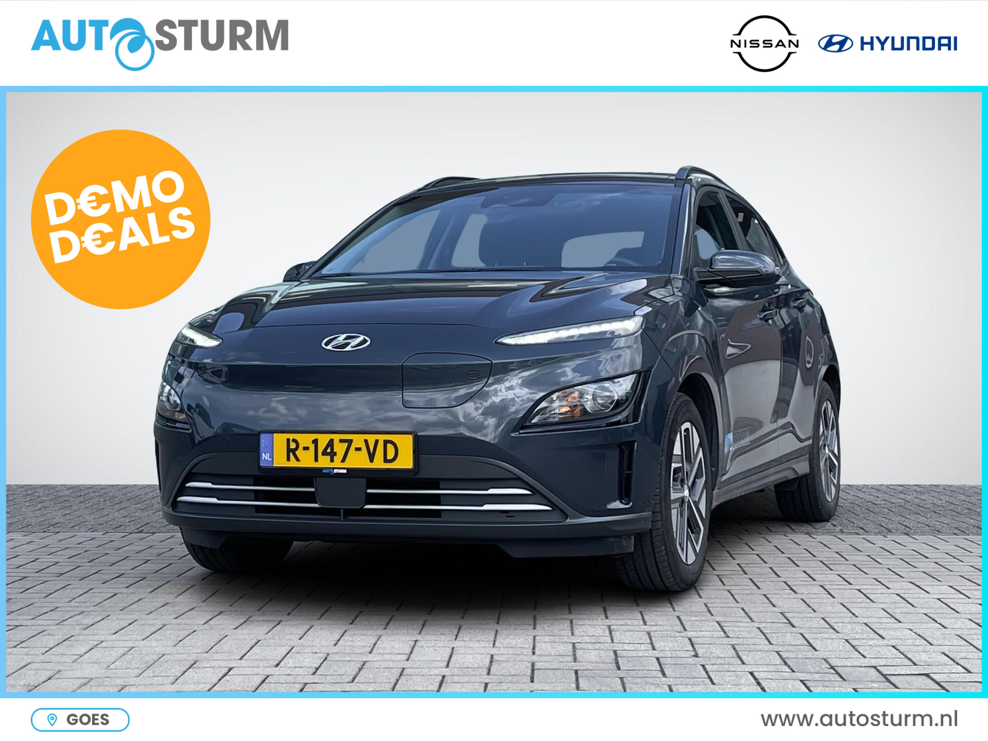 Hyundai Kona EV Fashion 39 kWh *SUBSIDIE MOGELIJK* | Head-Up Display | Adapt. Cruise Control | Premium Audio | Navigatie | Camera | Rijklaarprijs!