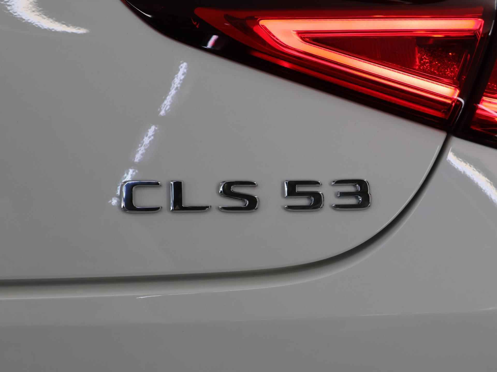 Mercedes-Benz CLS-klasse 53 AMG 4MATIC+ Premium Plus | Schuifdak | Carbon in&exterieur | Nightpakket incl. 20'' | Burmester sound | Multibeam led | 360 camera | Sfeerverlichting | Anti diefstal pakket | Head-up display | - 11/65