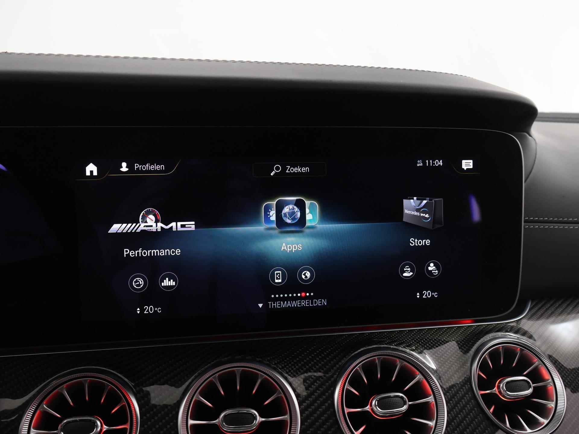 Mercedes-Benz CLS-klasse 53 AMG 4MATIC+ Premium Plus | Schuifdak | Carbon in&exterieur | Nightpakket incl. 20'' | Burmester sound | Multibeam led | 360 camera | Sfeerverlichting | Anti diefstal pakket | Head-up display | - 44/65