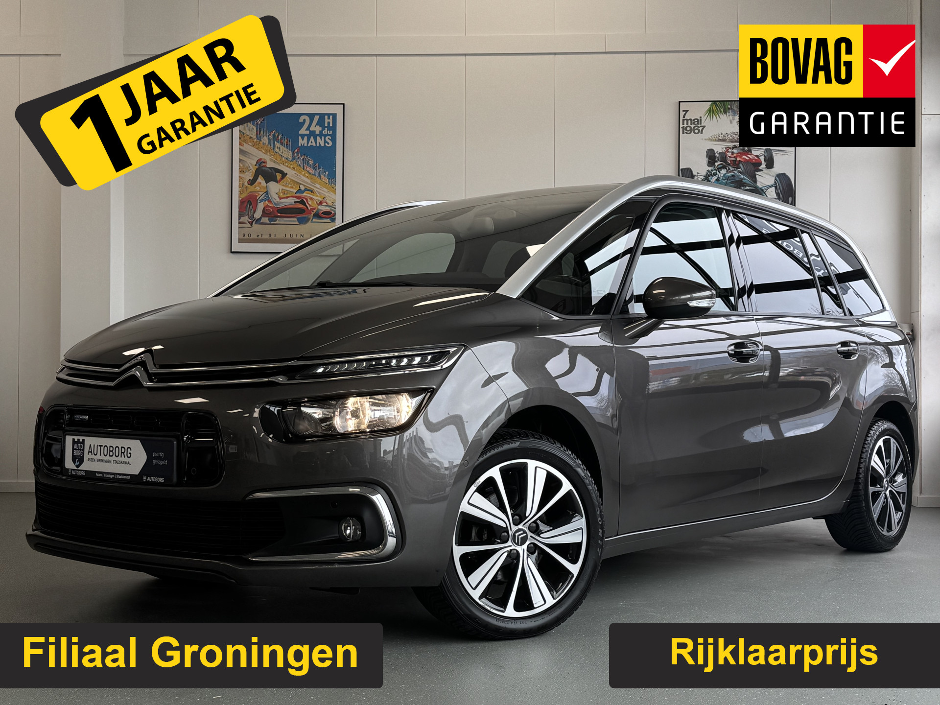 Citroën Grand C4 Picasso 1.2 PureTech Shine | Apple carplay | Rijklaar