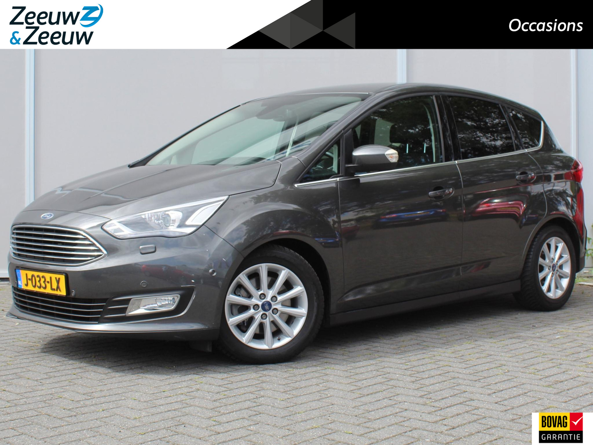 Ford C-Max 1.5 Titanium | Xenon | Elektr. Stoel | Half/Leder | Camera | Zeer Luxe | Trekhaak | Winter Pack |