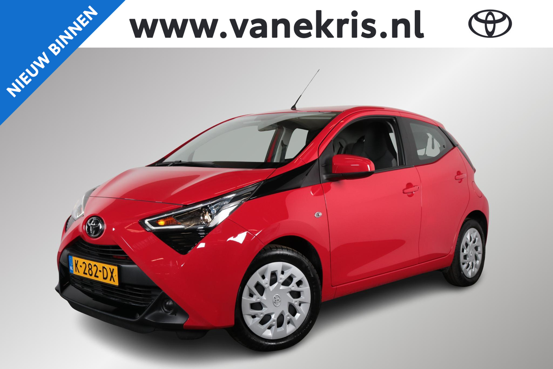 Toyota Aygo 1.0 VVT-i x-play, Carplay, Android-auto, Airco , 1e eigenaar, NL auto