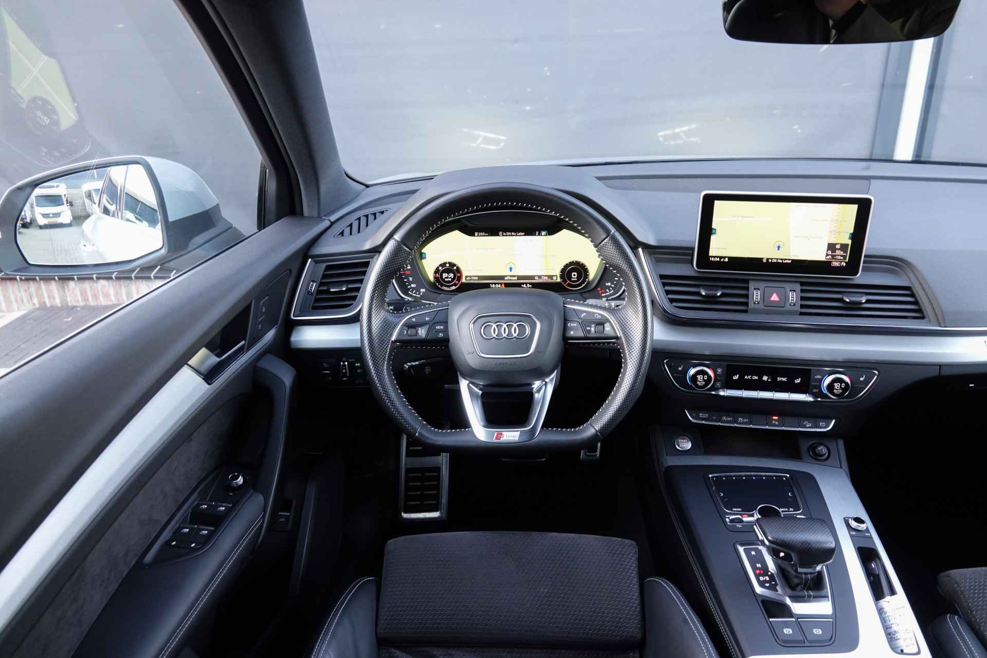 Audi Q5 2.0Tdi 190Pk S-Tronic | S-Line | Quattro | Floretsilver - 14/43