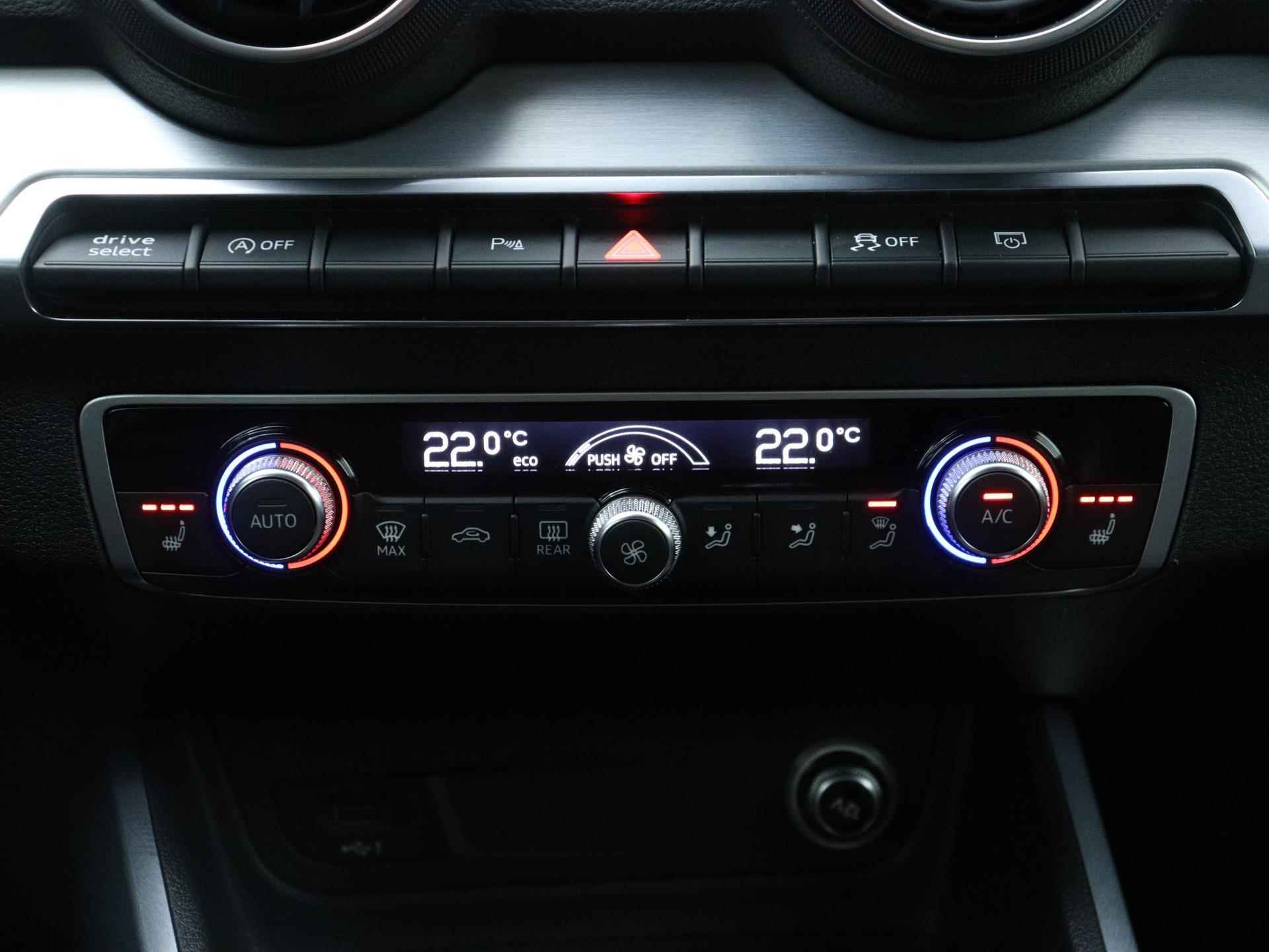 Audi Q2 1.4 TFSI CoD Launch Edition 150 PK | S-line  | Navigatie | Cruise Control | Parkeersensoren | Stoelverwarming | Lichtmetalen velgen | Climate Control | LED | - 14/21