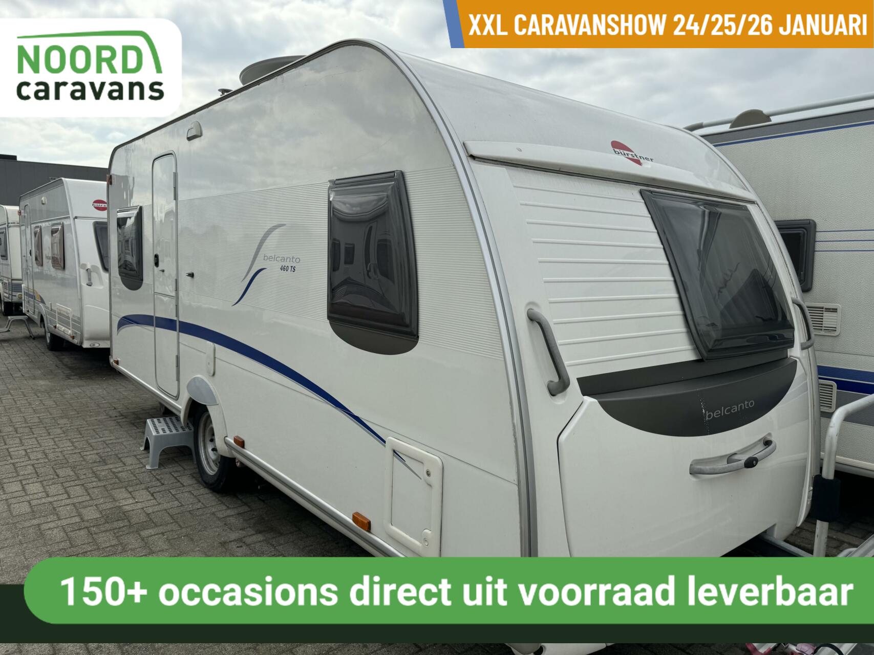 BUERSTNER BELCANTO 460 TS FRANSBED + AIRCO + MOVER +VOORTENT