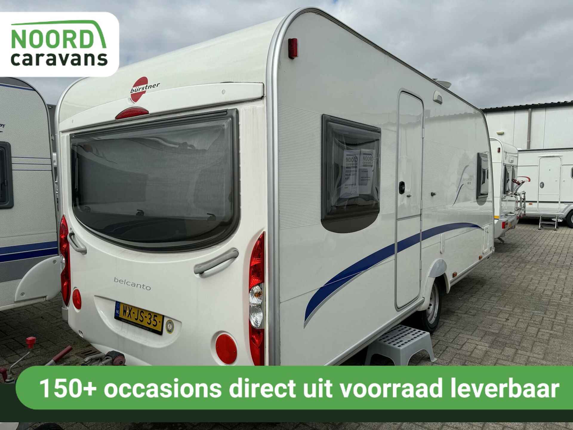 BUERSTNER BELCANTO 460 TS FRANSBED + AIRCO + MOVER +VOORTENT - 3/17