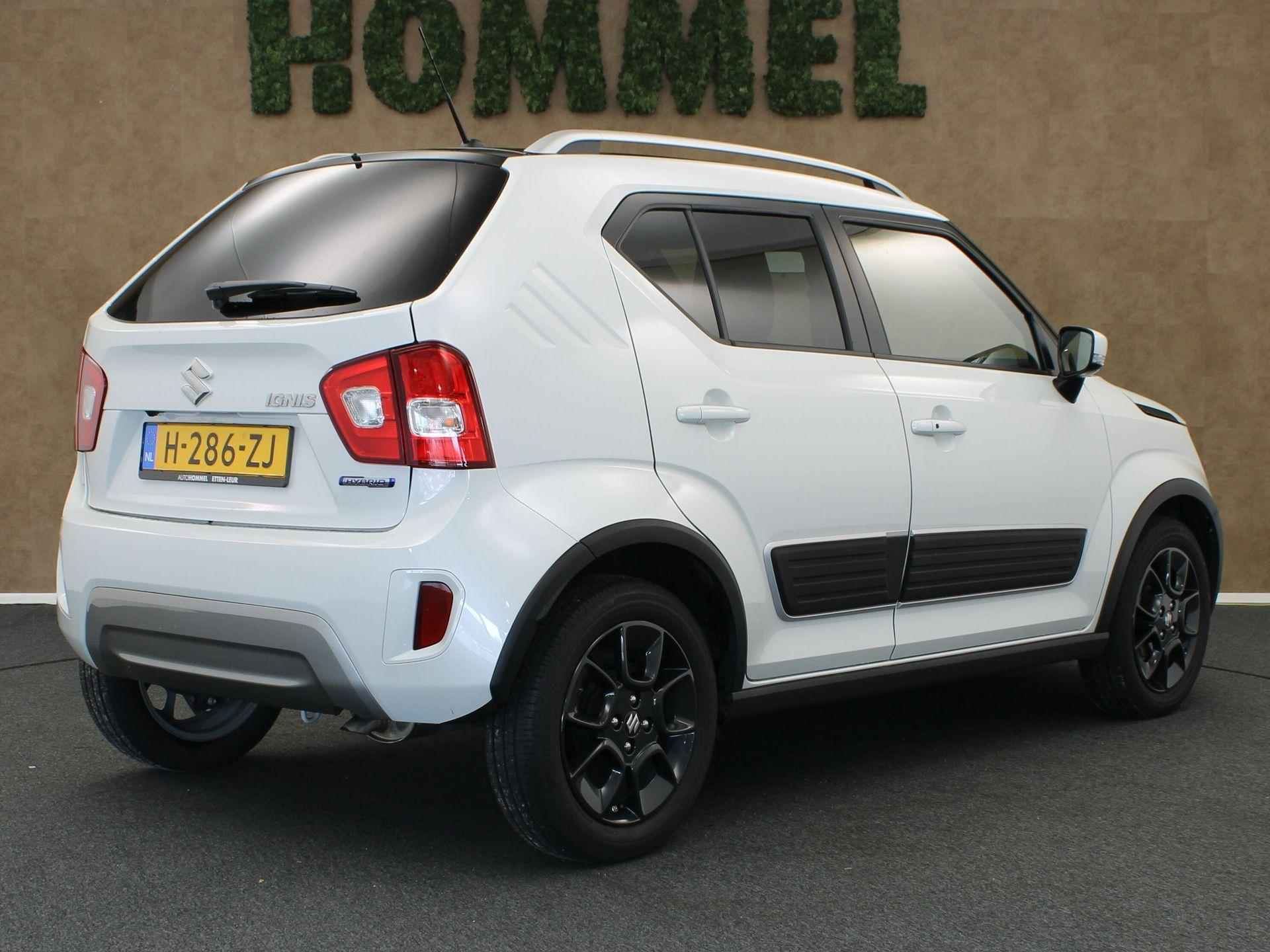 Suzuki Ignis 1.2 Smart Hybrid Style  - ORIGINEEL NEDERLANDSE AUTO - CLIMATE CONTROL - NAVIGATIE - CRUISE CONTROL - 16 INCH LICHT METALEN VELGEN - ACHTERUITRIJCAMERA - VOORSTOELEN VERWARMD- CRUISE CONTROL - TWO TONE LAK - KEYLESS ENTRY/ START - 3/45