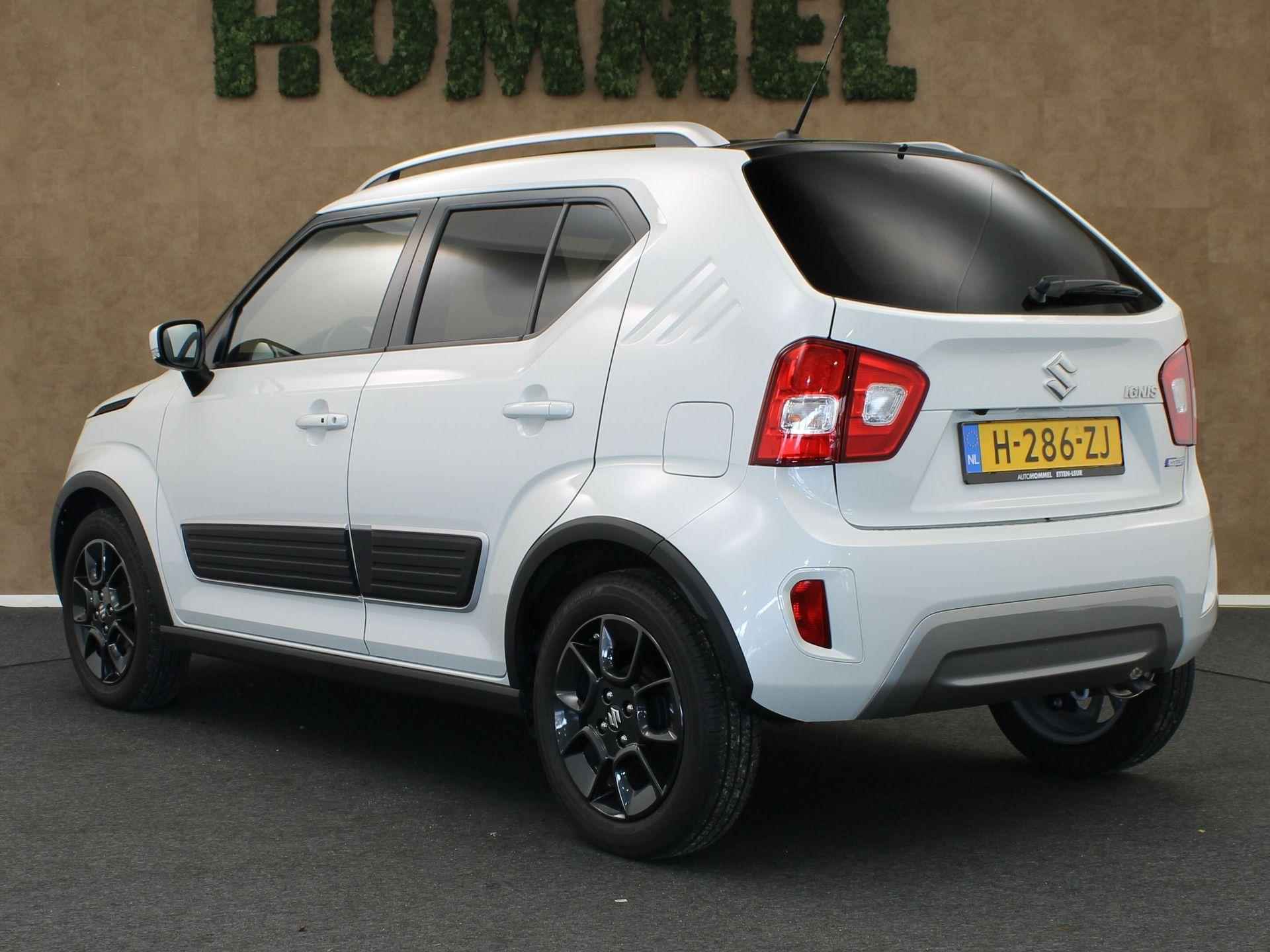 Suzuki Ignis 1.2 Smart Hybrid Style  - ORIGINEEL NEDERLANDSE AUTO - CLIMATE CONTROL - NAVIGATIE - CRUISE CONTROL - 16 INCH LICHT METALEN VELGEN - ACHTERUITRIJCAMERA - VOORSTOELEN VERWARMD- CRUISE CONTROL - TWO TONE LAK - KEYLESS ENTRY/ START - 4/45