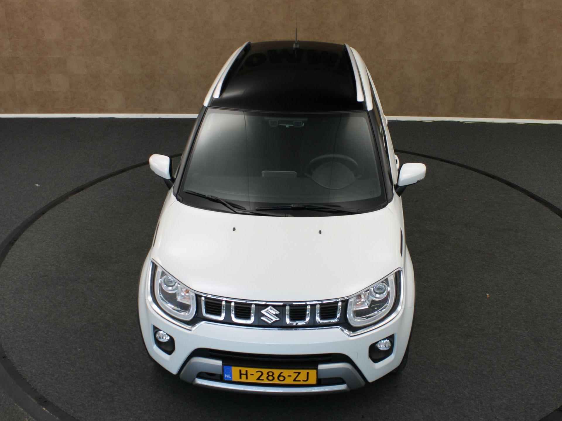 Suzuki Ignis 1.2 Smart Hybrid Style  - ORIGINEEL NEDERLANDSE AUTO - CLIMATE CONTROL - NAVIGATIE - CRUISE CONTROL - 16 INCH LICHT METALEN VELGEN - ACHTERUITRIJCAMERA - VOORSTOELEN VERWARMD- CRUISE CONTROL - TWO TONE LAK - KEYLESS ENTRY/ START - 9/45