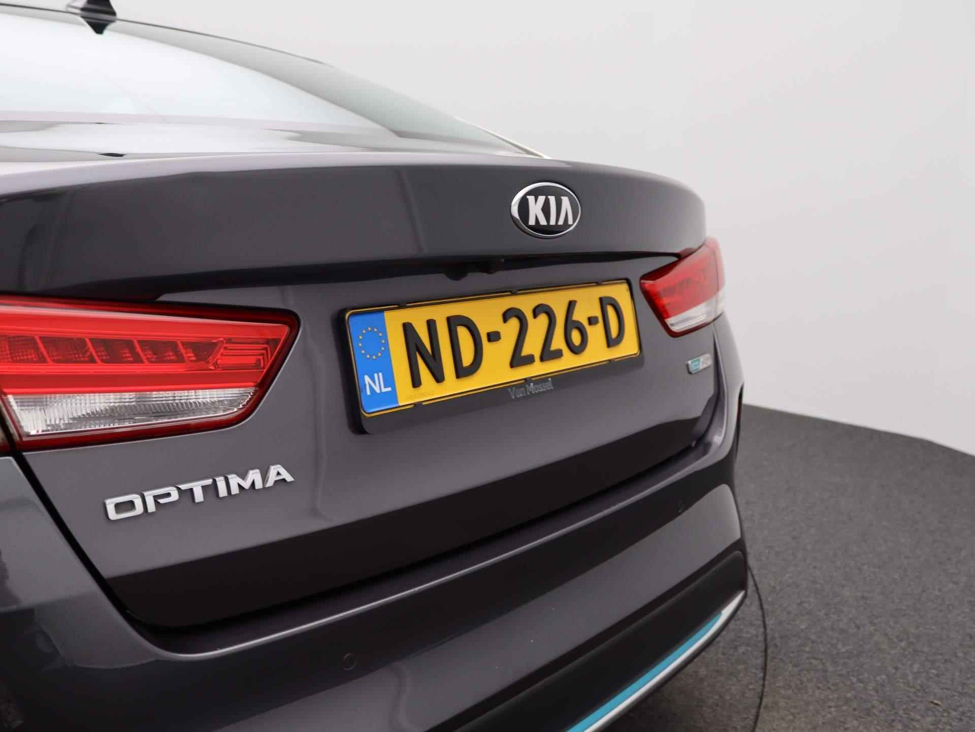 Kia Optima 2.0 GDI PHEV Business ExecutiveLine | Leder | Stoel/stuurverwarming koeling | Navi | JBL | Schuif/kanteldak | - 41/47