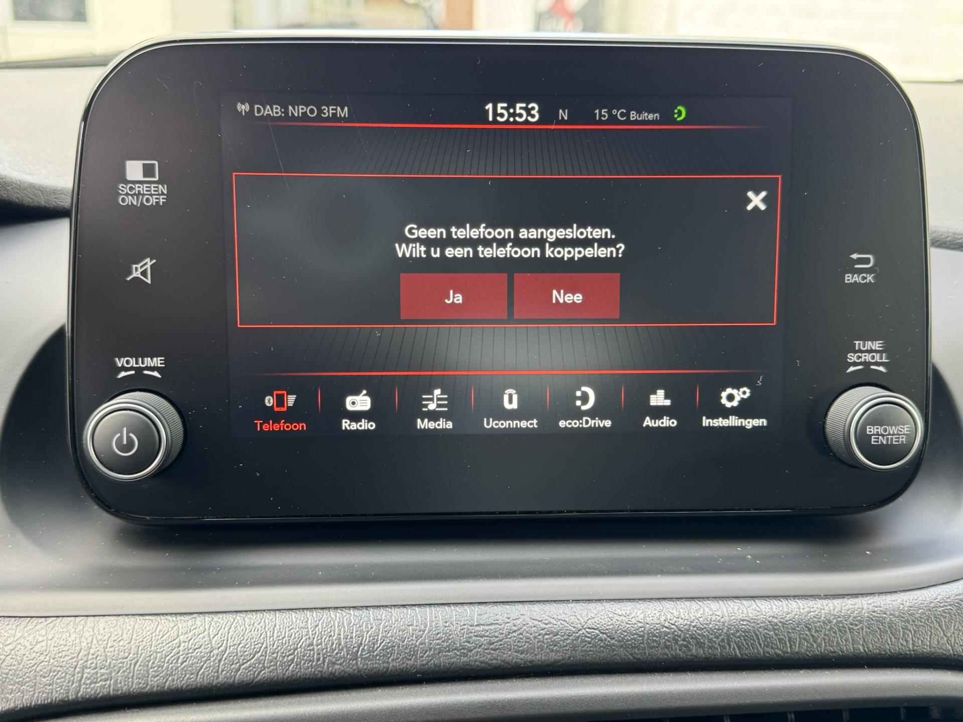 Fiat Tipo 1.4 Turbo 120pk Mirror Carplay Cruise Achteruitrijcamera Climate Stoelverw. Led verlichting - 45/52