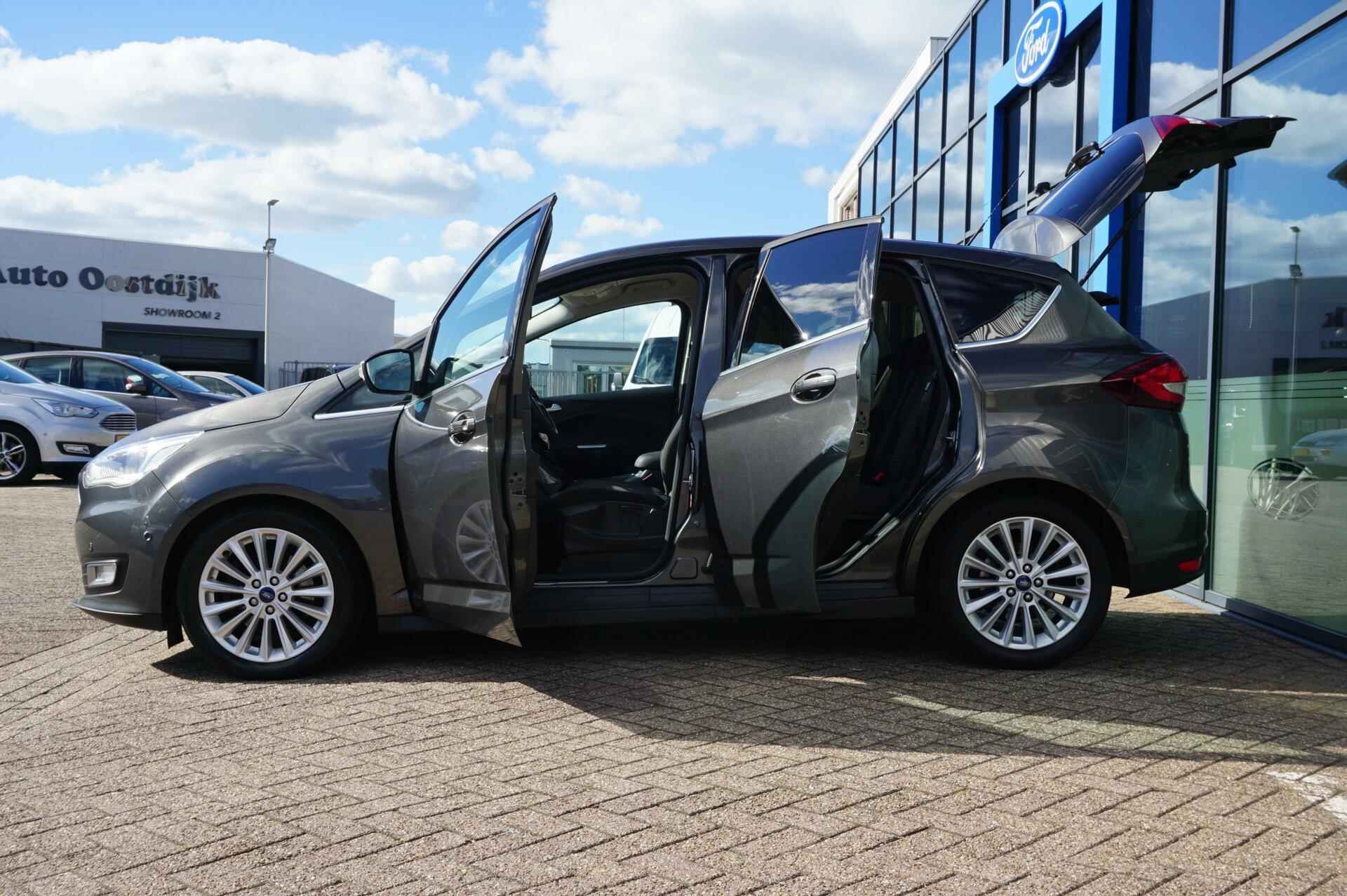 Ford C-Max 1.5 Titanium 150PK Automaat NIEUWE DISTRIBUTIERIEM! Voorruitverwarming Cruise Control Navi Climate Parkeersensoren *Dealer Onderhouden* - 4/33