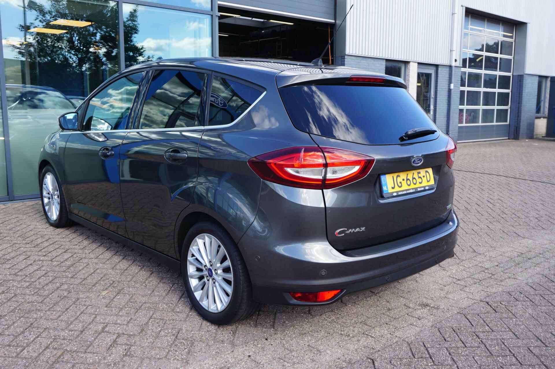 Ford C-Max 1.5 Titanium 150PK Automaat NIEUWE DISTRIBUTIERIEM! Voorruitverwarming Cruise Control Navi Climate Parkeersensoren *Dealer Onderhouden* - 7/33