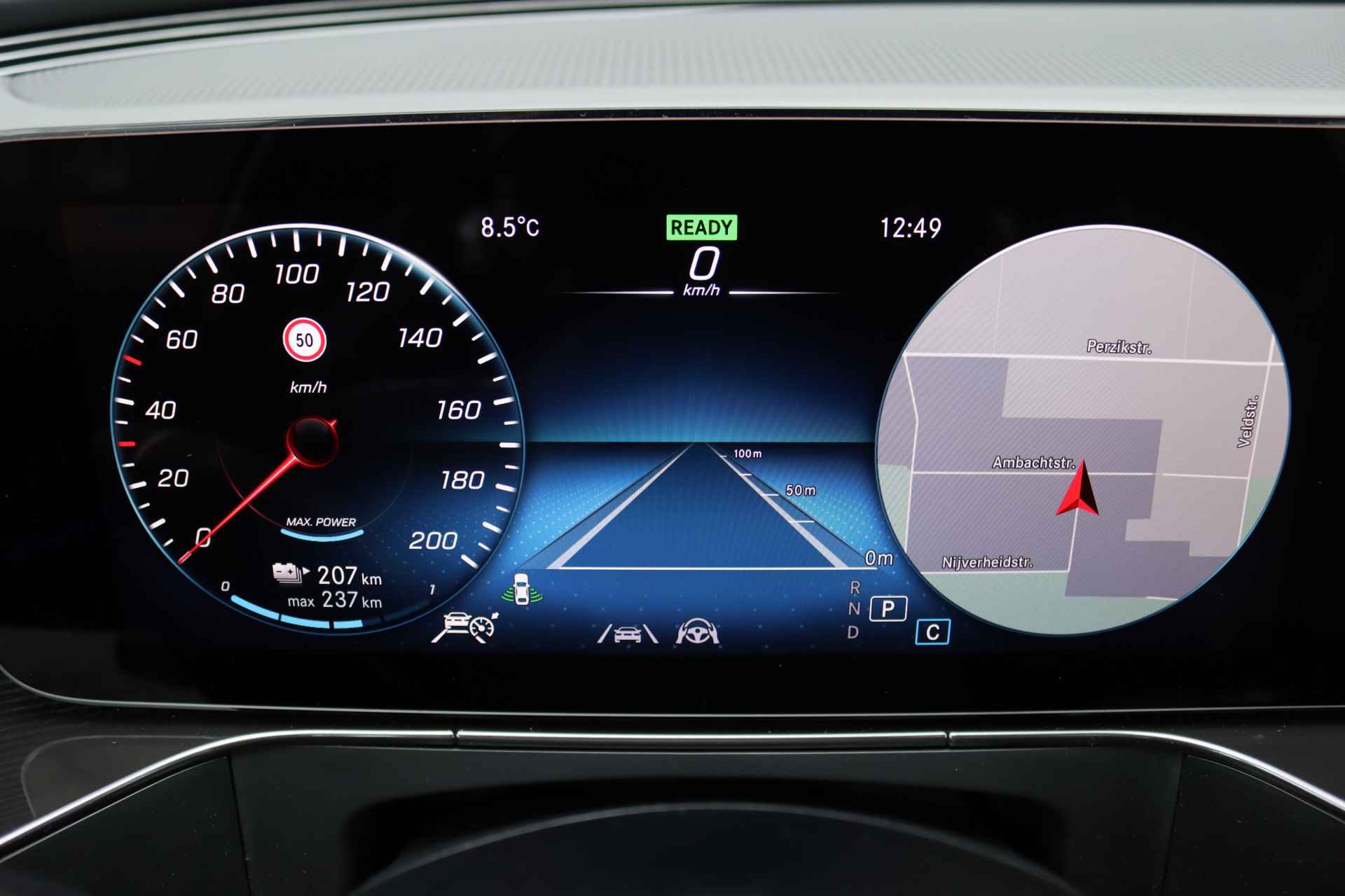 Mercedes-Benz EQC 400 4-MATIC Business Line 80 kWh, Schuifdak, Distronic+, Memory, Surround Camera, Advanced Sound System, Rijassistentiepakket, Augmented Reality, Etc. - 27/45