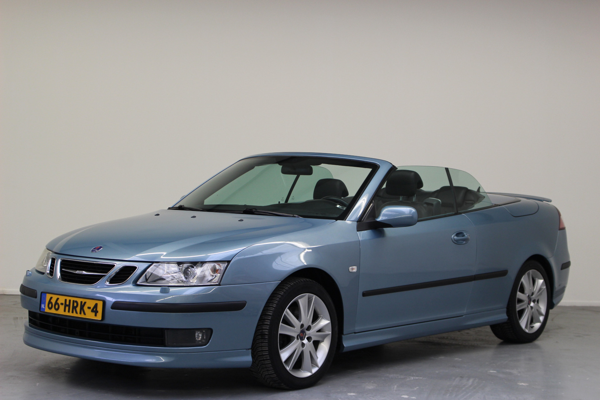 Saab 9-3 Cabrio 2.8 Turbo V6 Aero Anniversary | Rijklaarprijs | Ice Blue | Handgeschakeld |