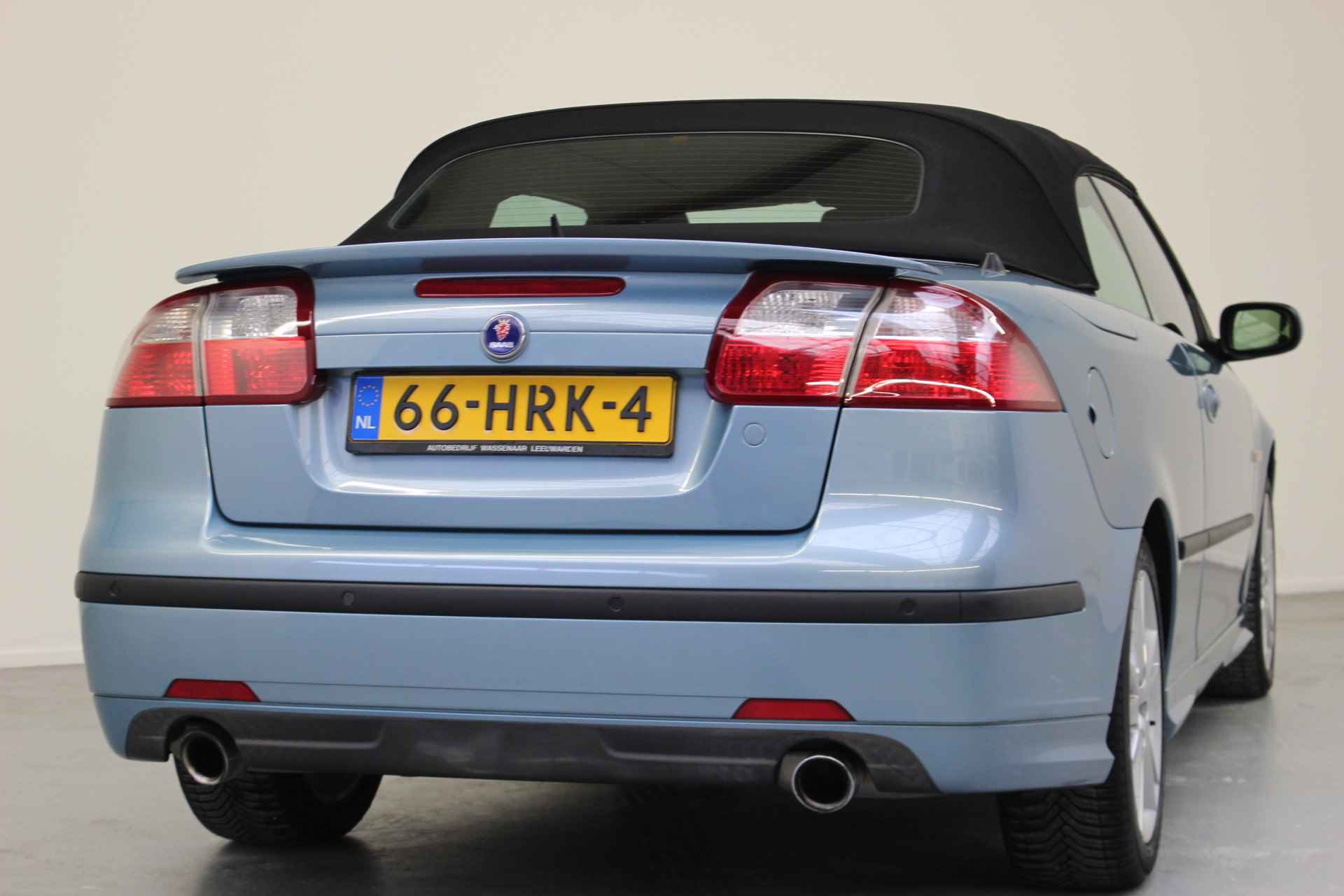 Saab 9-3 Cabrio 2.8 Turbo V6 Aero Anniversary | Rijklaarprijs | Ice Blue | Handgeschakeld | - 12/51