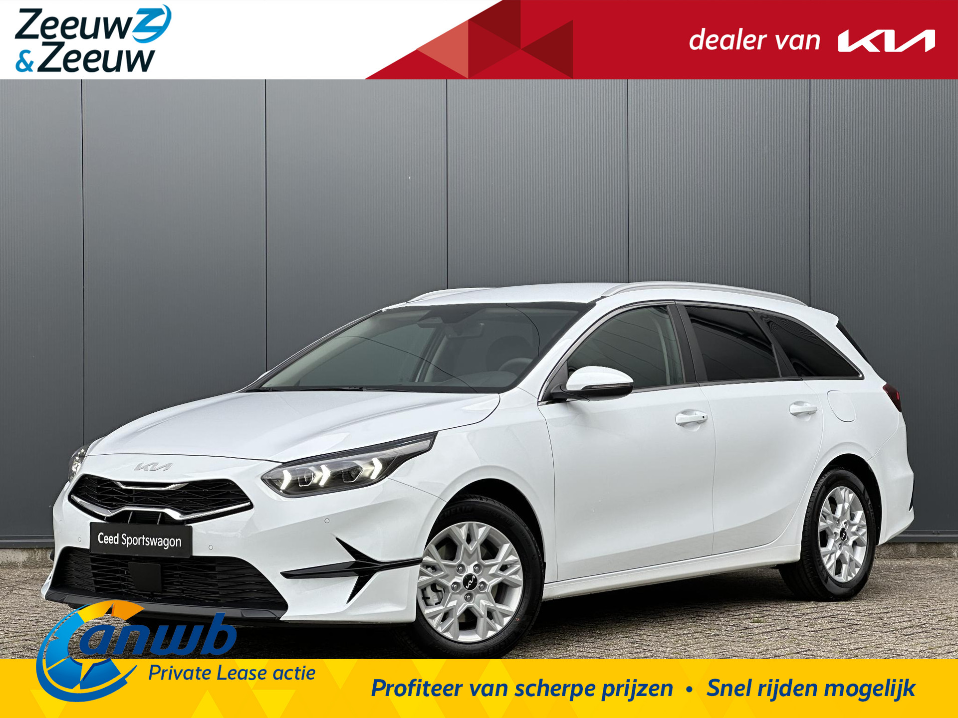 Kia Ceed Sportswagon 1.0 T-GDi DynamicPlusLine | *ANWB ACTIE private lease vanaf €444,-* | *Voorraadauto* | *Snel leverbaar* | *€4.500,- Inruilpremie* | Navi | Clima | Camera | Stoel-/stuurverwarming | Apple Carplay | Android Auto