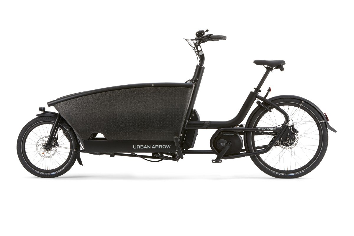 URBAN ARROW Family Active plus 400Wh Tektro IOT ZWART uni 56cm 2024