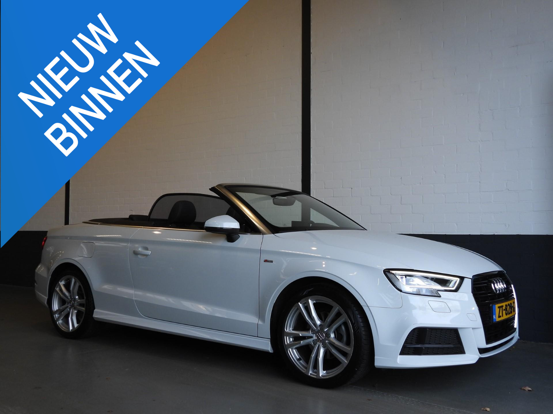 Audi A3 Cabriolet 35 TFSI Aut. Sport 2x S-Line Edition NAVI/HALF-LEER/LED/18"LMV!