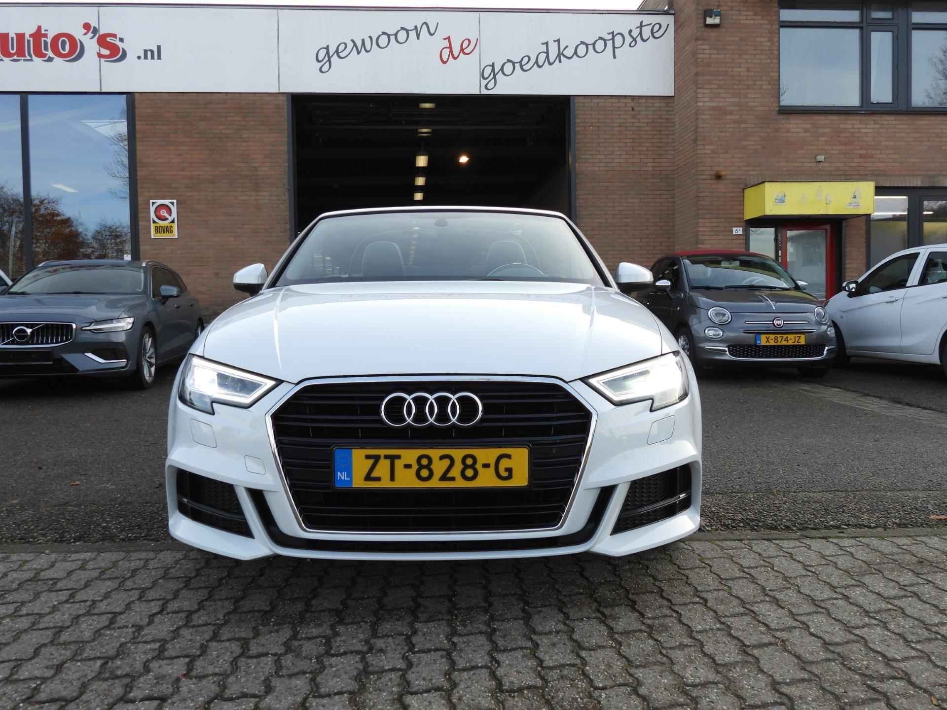 Audi A3 Cabriolet 35 TFSI Aut. Sport 2x S-Line Edition NAVI/HALF-LEER/LED/18"LMV! - 40/41