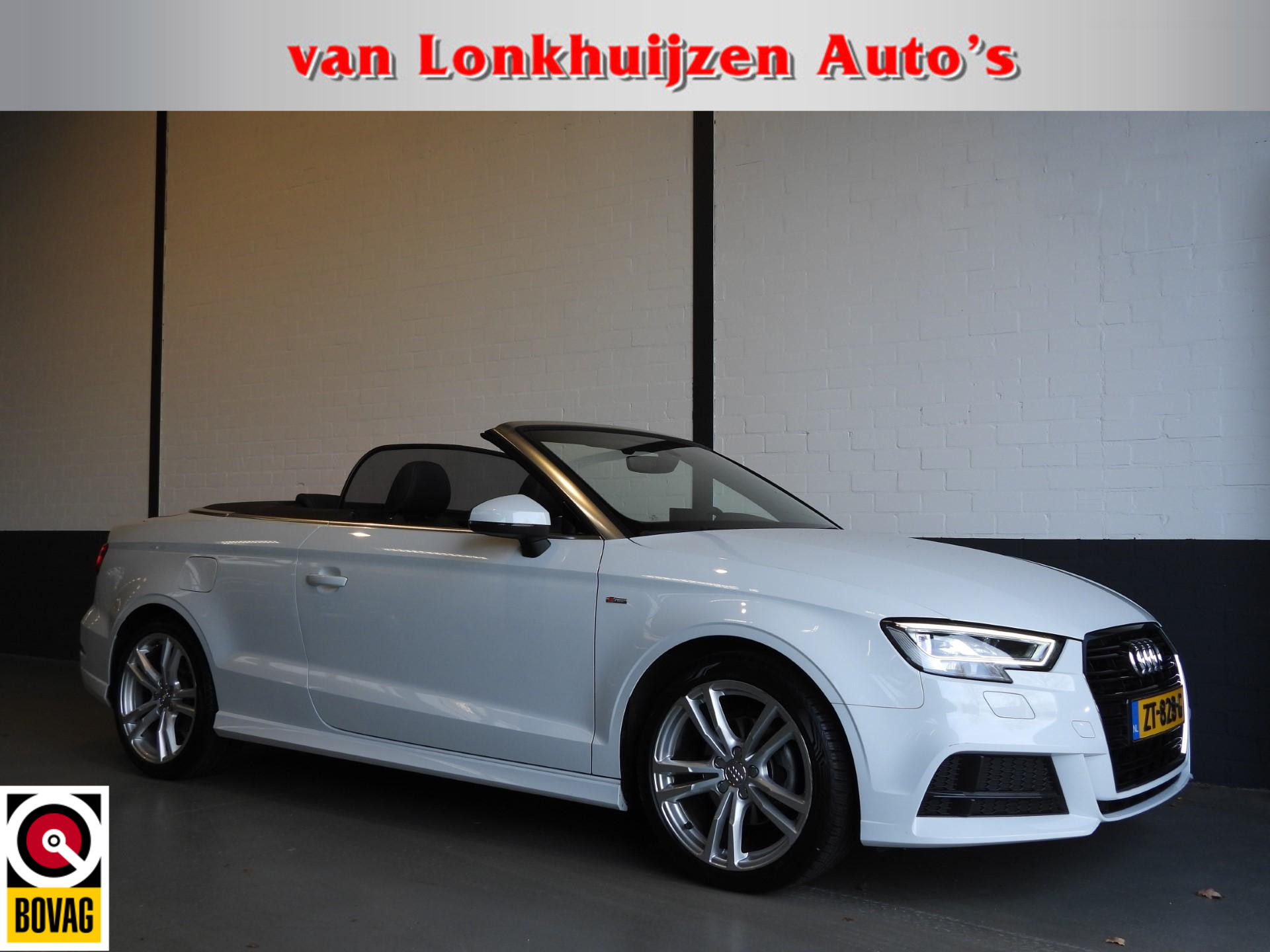 Audi A3 Cabriolet 35 TFSI Aut. Sport 2x S-Line Edition NAVI/HALF-LEER/LED/18"LMV!