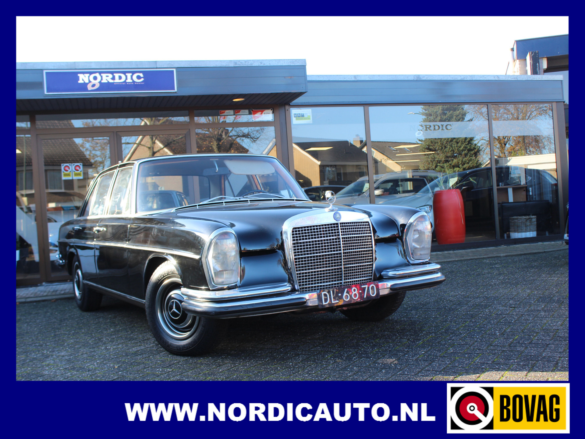 Mercedes-Benz 200-serie 250 S AUTOMATIC 6 CYLINDER / LPG / 1966 / NETTE STAAT! Koningsdag 27 April gesloten! bij viaBOVAG.nl