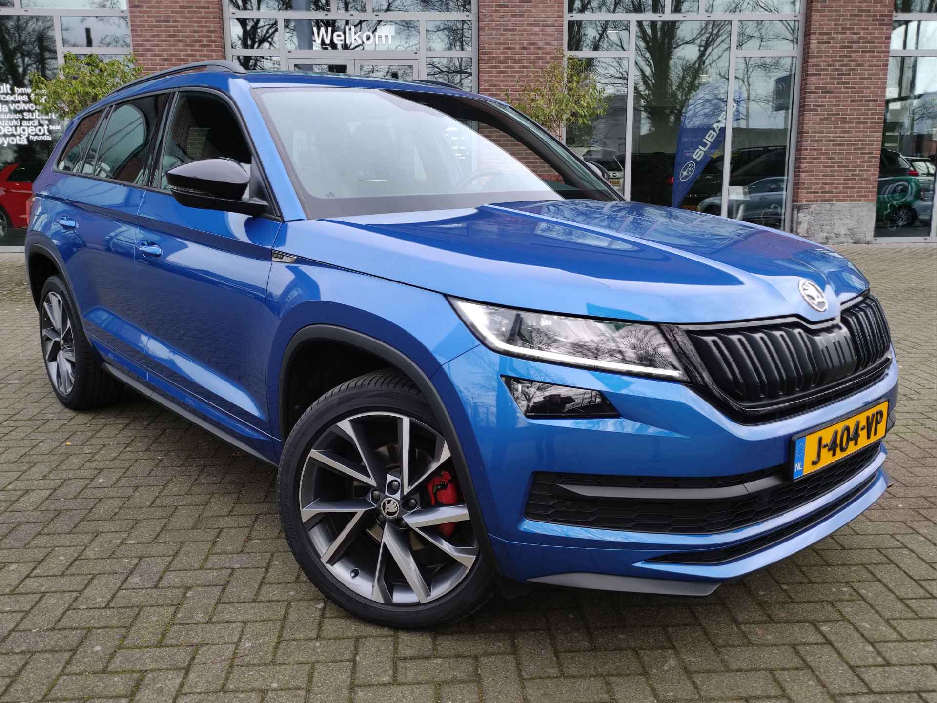 Škoda Kodiaq 1.5 TSI DSG Sportline Business Afn.trekhaak - 20Inch LMV - Canton Audio - Blindspot detectie - Adaptieve Cr.control - 9/37