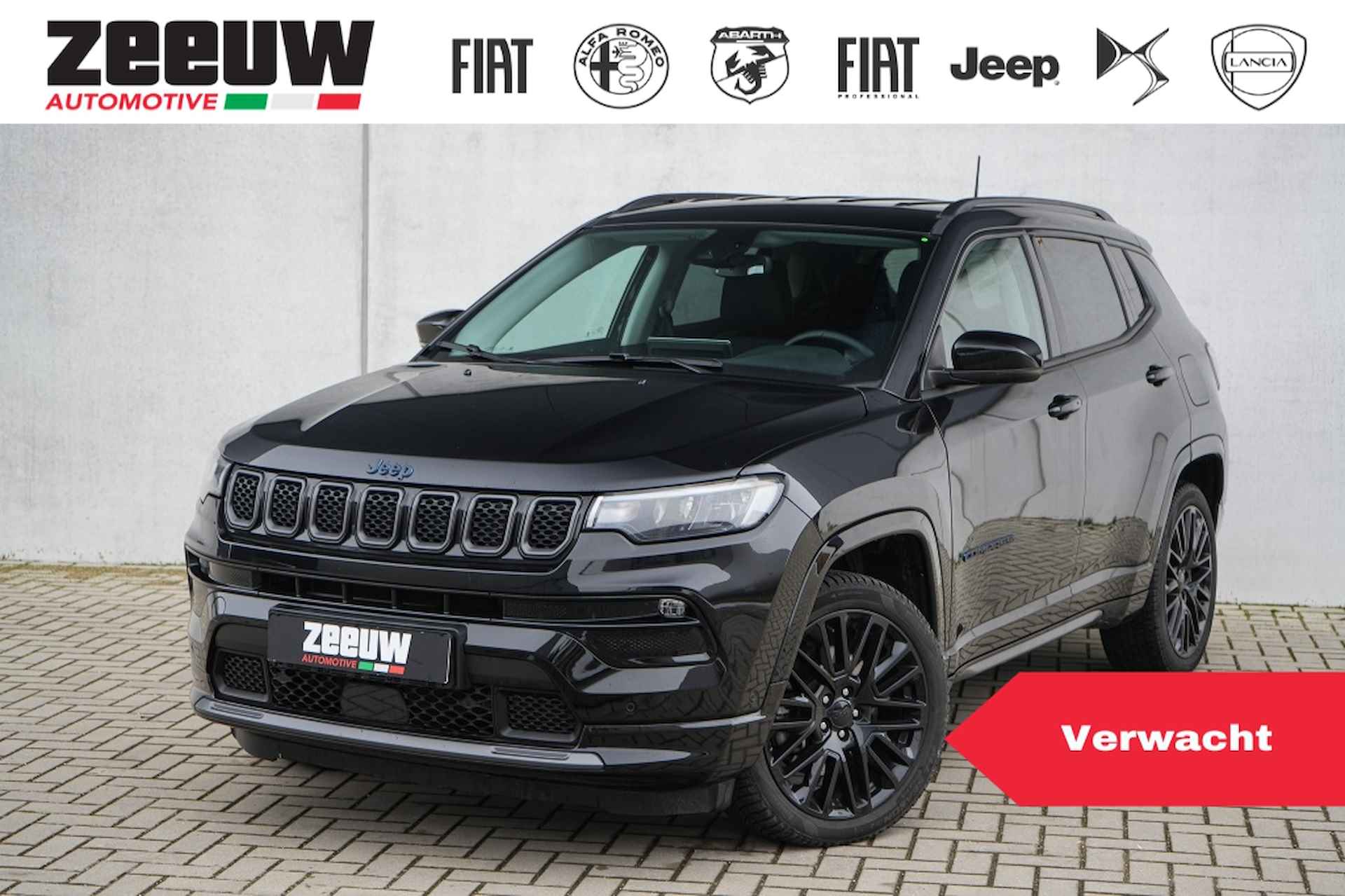 Jeep Compass  4xe 240 PK Hybrid S | Leder | Navi | Winter | Camera | 19" - 1/34