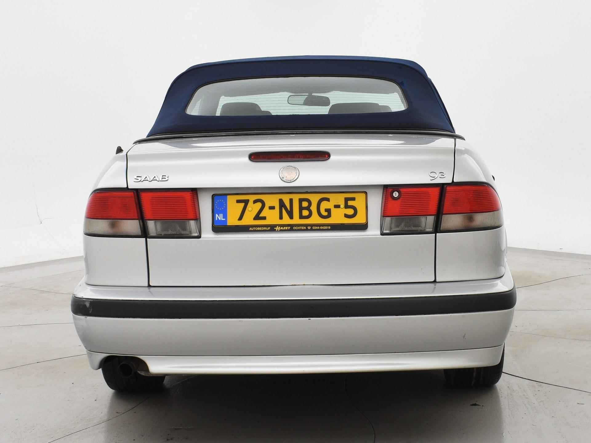 Saab 9-3 Cabrio 2.0t 154 PK SE + LEDER / CLIMATE / CRUISE CONTROL - 26/27