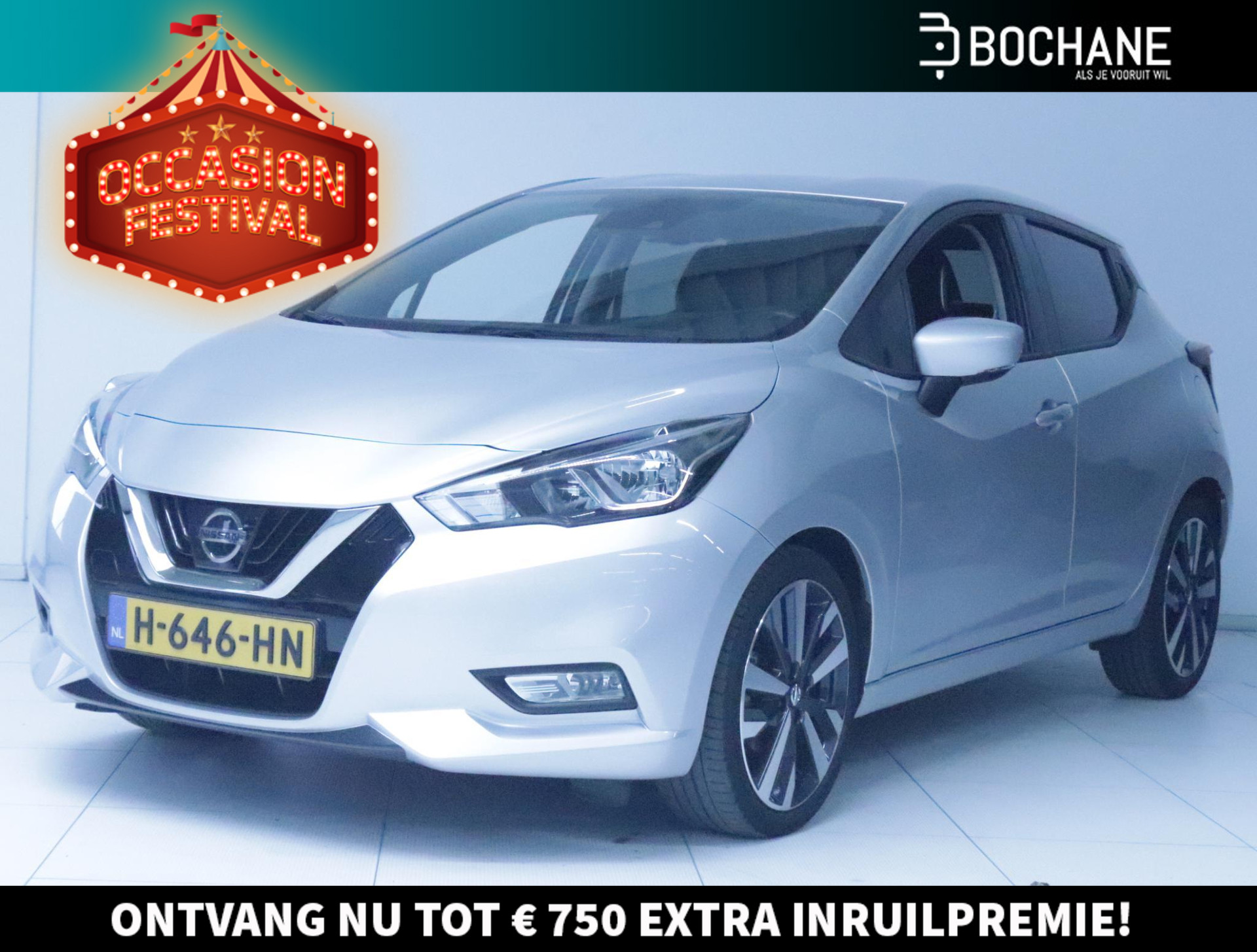 Nissan Micra 1.0 IG-T 100 Tekna Clima/Navi/Camera/Bose