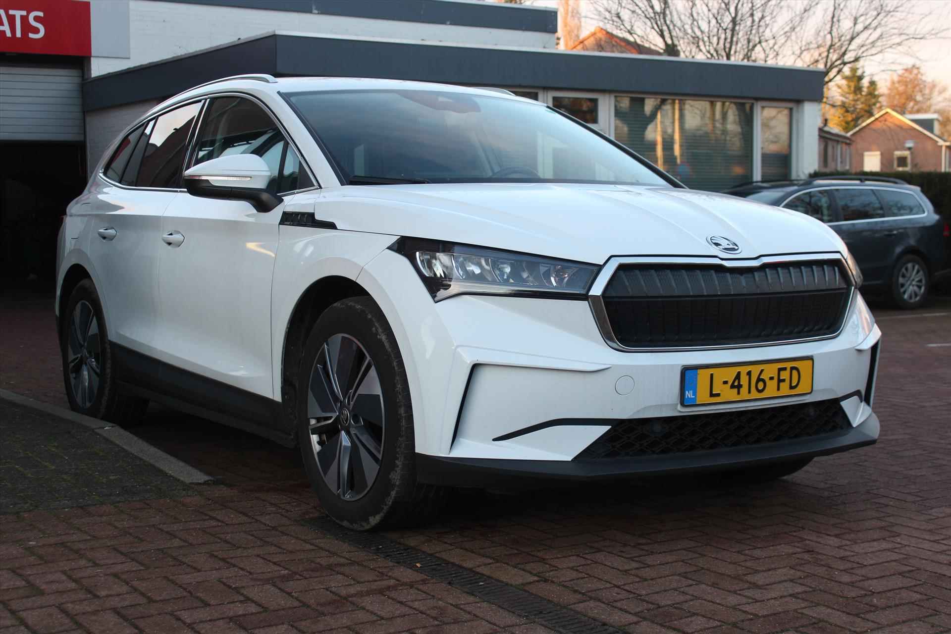 SKODA Enyaq Iv 60 | Orig. NL | Carplay | Navigatie | Cruise & Climate Control | Half-Leder | PDC | - 7/22