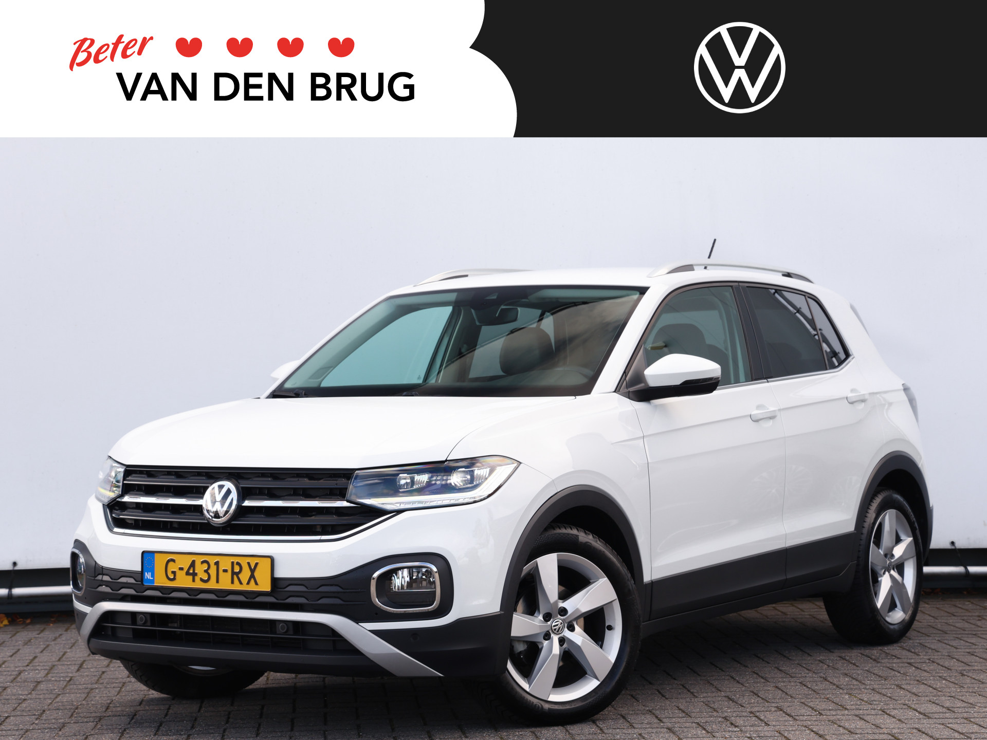 Volkswagen T-Cross 1.0 TSI Style 116PK I Led I Digitaal dashboard I Navigatie I Trekhaak