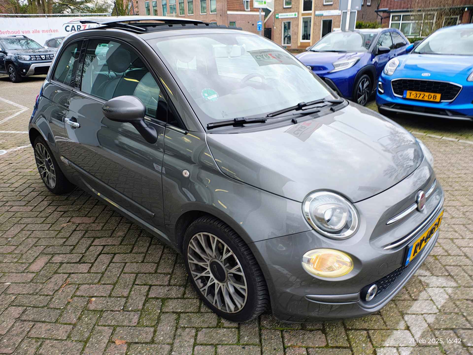 Fiat 500 0.9 TWINAIR TURBO LOUNGE AUTOMAAT Panoramadak | Airco | Prem. Business pack - 4/17