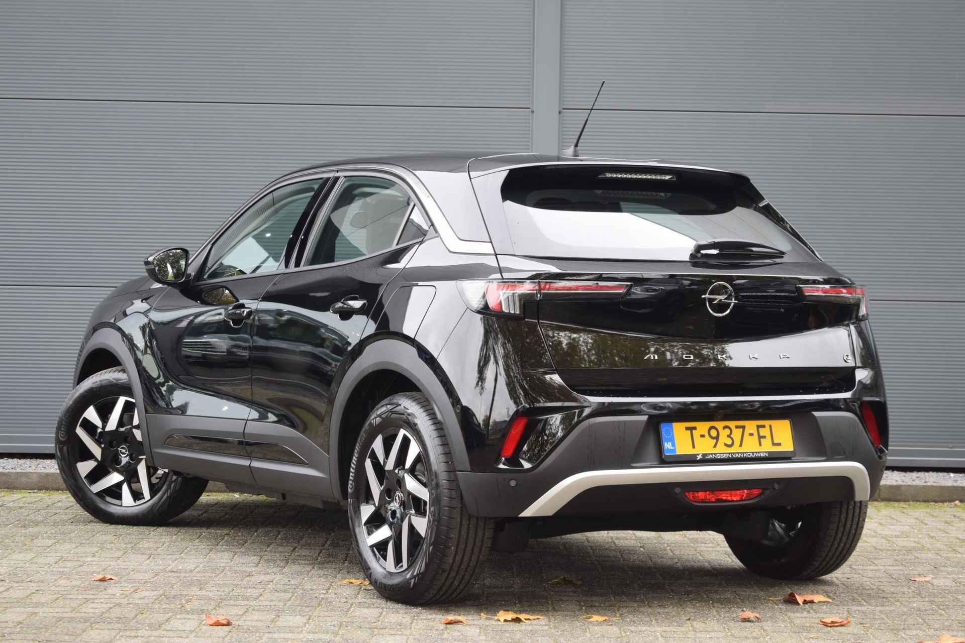 Opel Mokka-e Elegance 50-kWh 11kw bl.  Achteruitrijcamera Apple CarPlay Navi Pro - 5/32