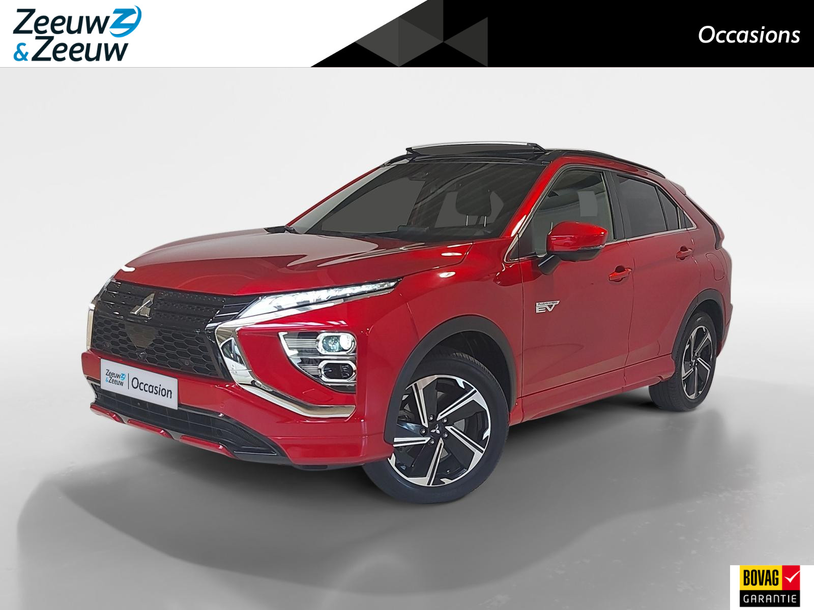 Mitsubishi Eclipse Cross 2.4 PHEV Instyle | Schuif/Kanteldak | 360-Camera | Parkeersensoren | Dodehoekdetectie | Elektrische stoelen | Stuurverwarming | Stoel verwarming voor/achter | Navigatie | Apple Carplay/Android auto | Adaptive cruise control |