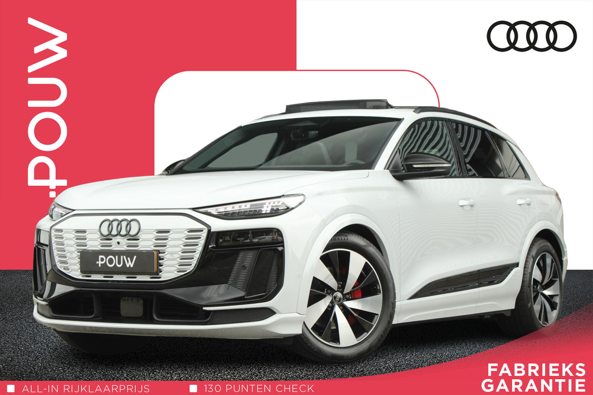 Audi Q6 e-tron 388pk First Edition Plus 100 kWh | MMI Experience Pro | Sportstoelen Plus | Panoramadak