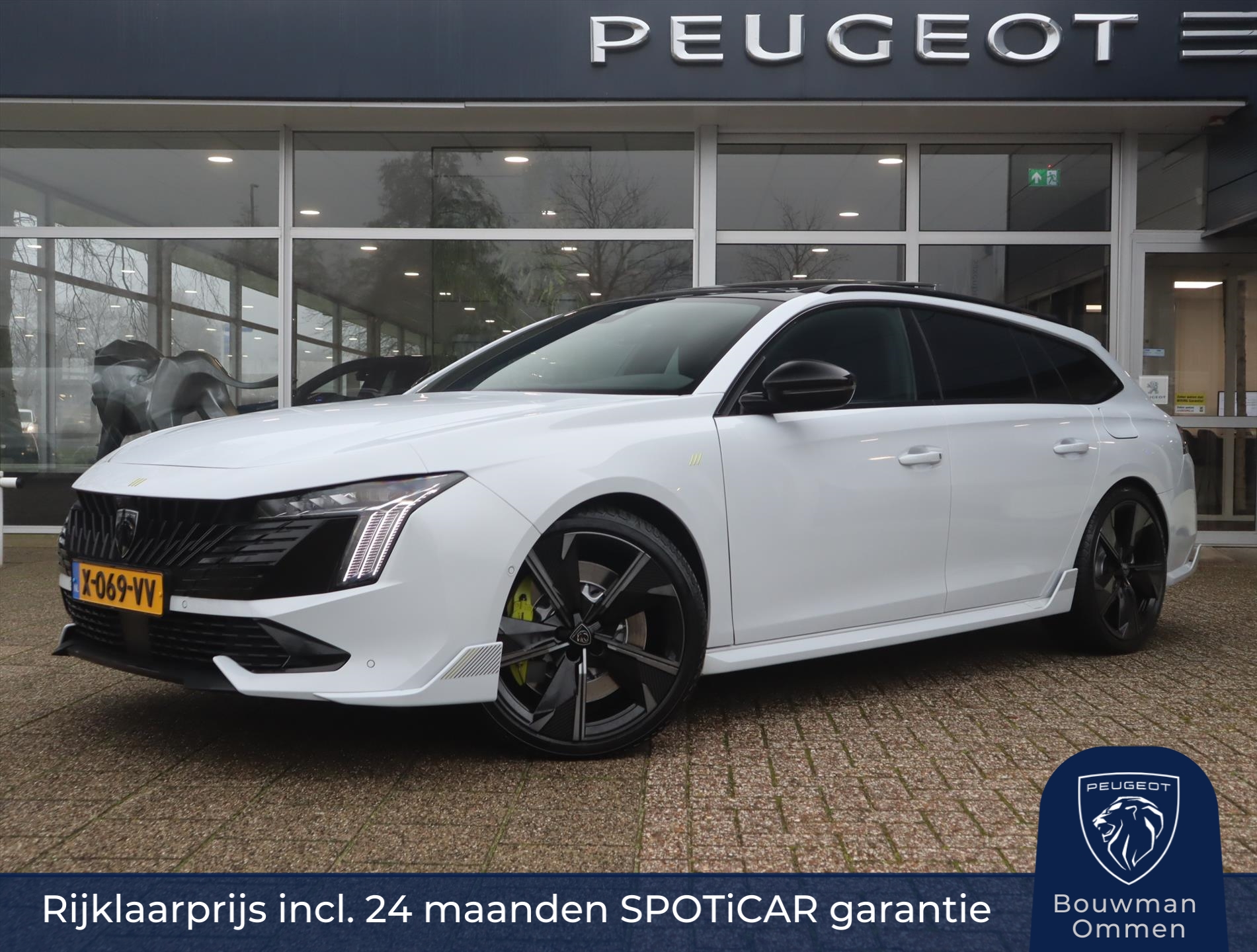 PEUGEOT 508 Sw SW PSE Plug-in HYbrid4 360PK e-EAT8 Automaat, Rijklaarprijs Panoramadak Focal HiFi