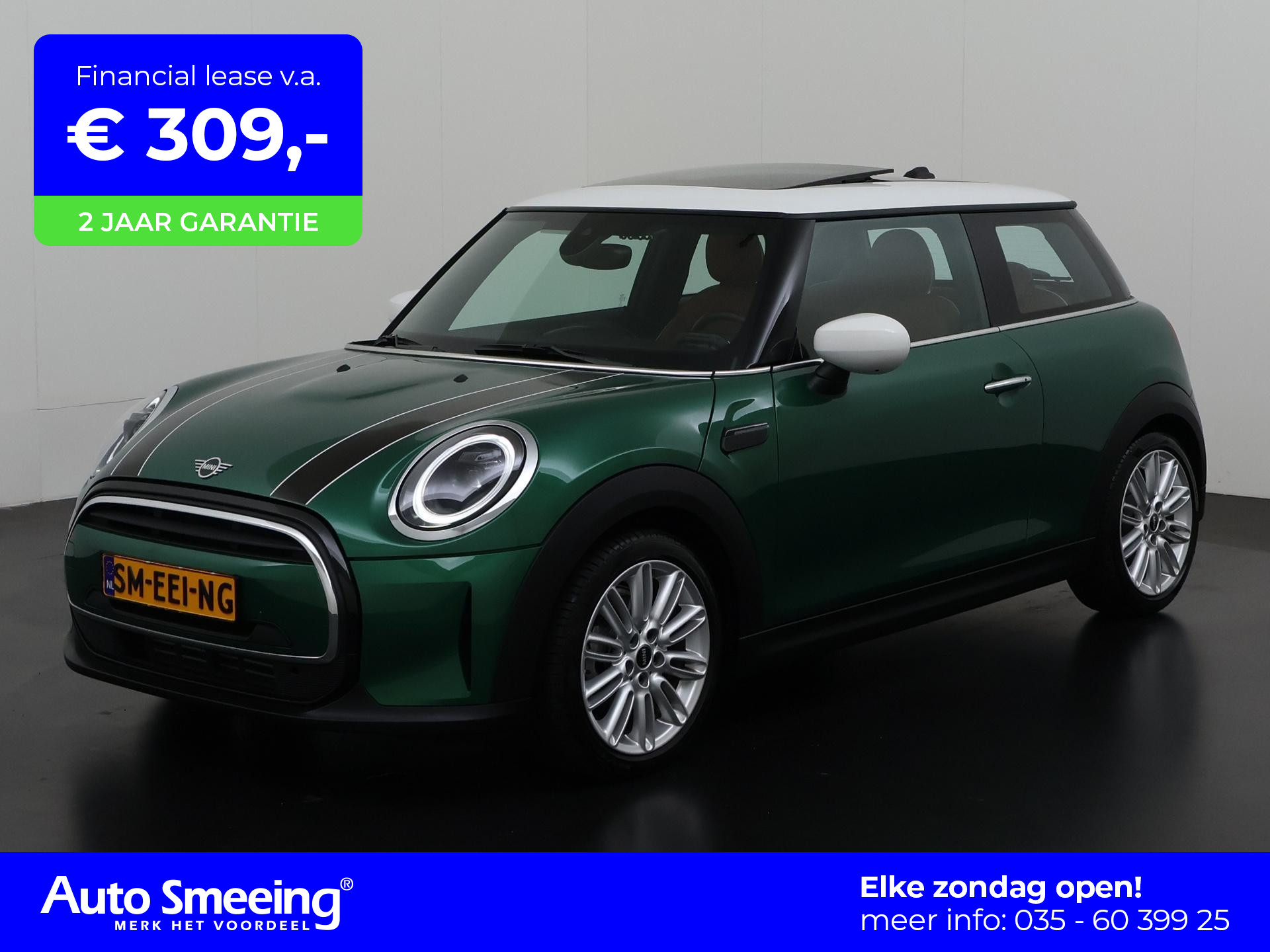 Mini Mini 1.5 Cooper Classic Automaat | Panoramadak | Leder | Zondag Open!