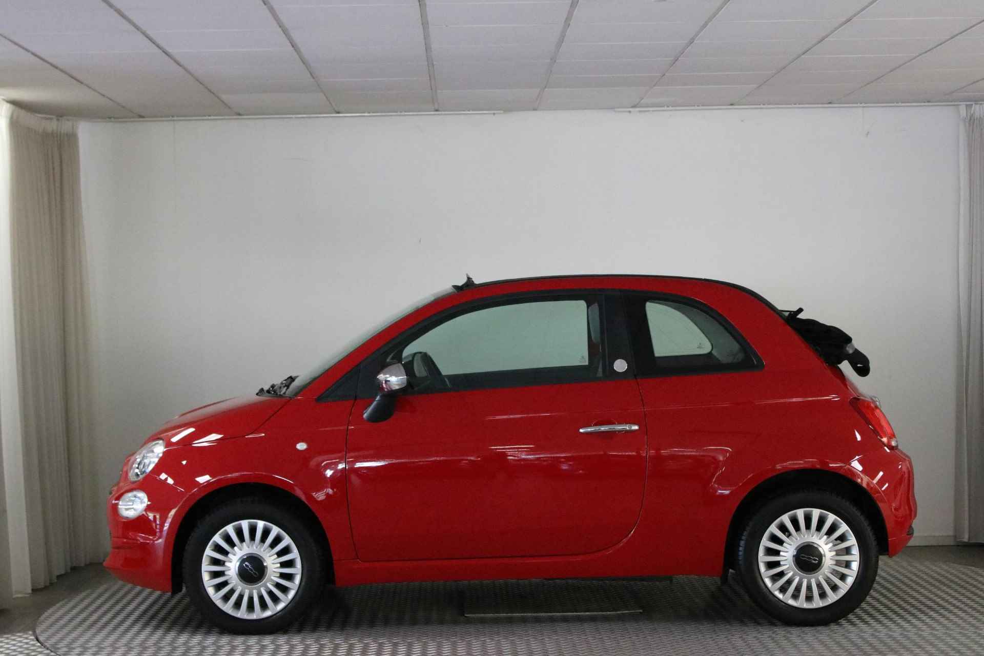 Fiat 500 C 0.9 TwinAir Turbo Mirror 80 PK. Airco | Cabrio! | Apple Carplay | Lichtmetaal | - 9/34