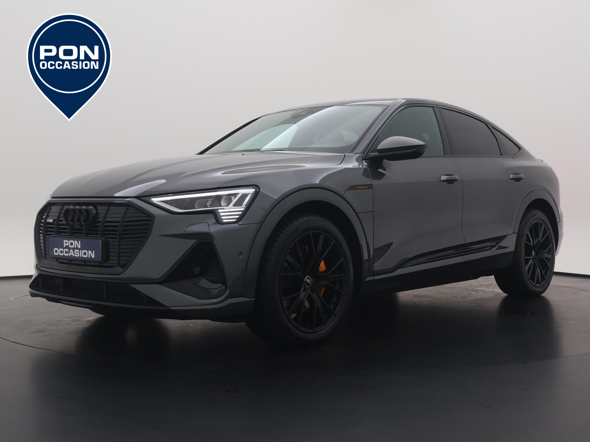 Audi e-tron Sportback 55 S edition 95 kWh | Super Sport | Leder | 21"| Stoelverwarming | TopView |